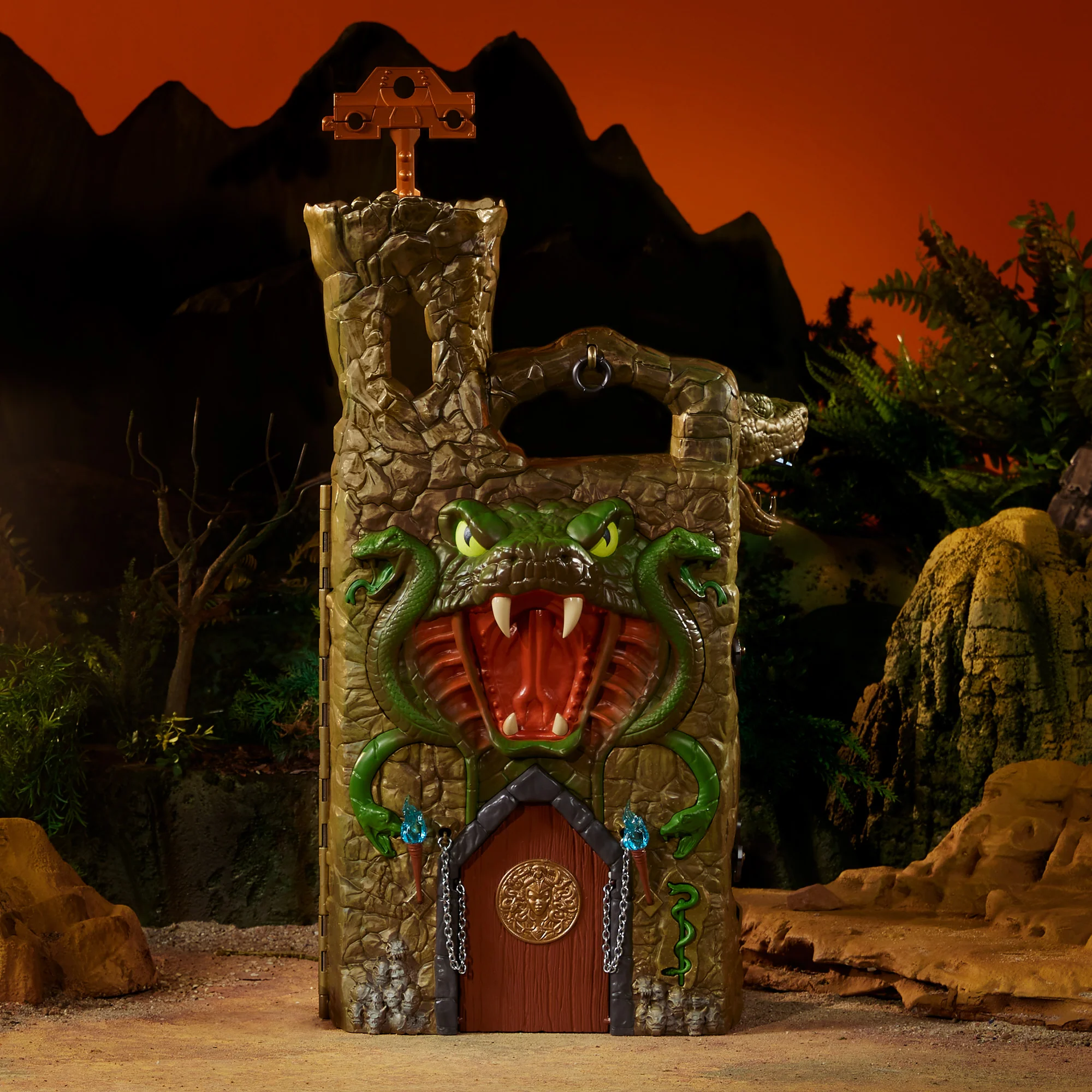 Mattel Creations Masters of the Universe Origins Snake Lair Playset Crowdfund