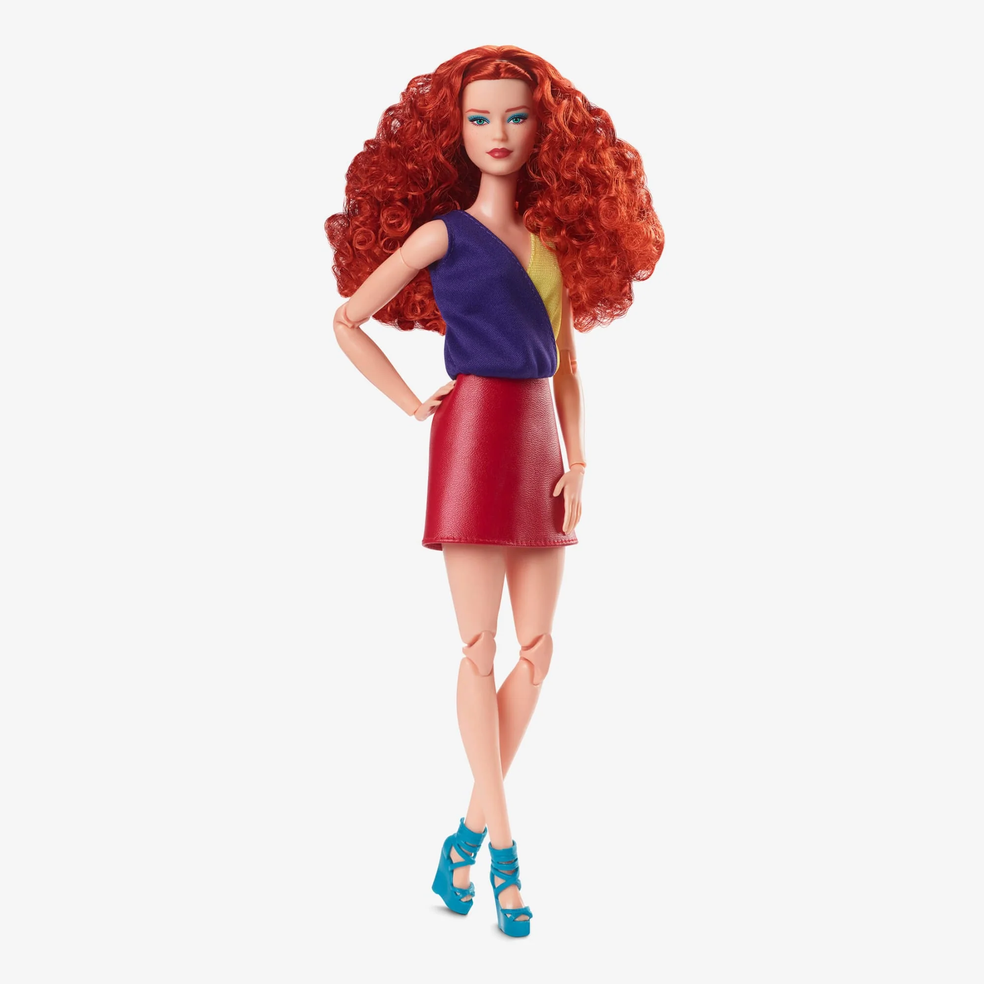 Mattel Creations Barbie Looks Doll (Original, Curly Red Hair)