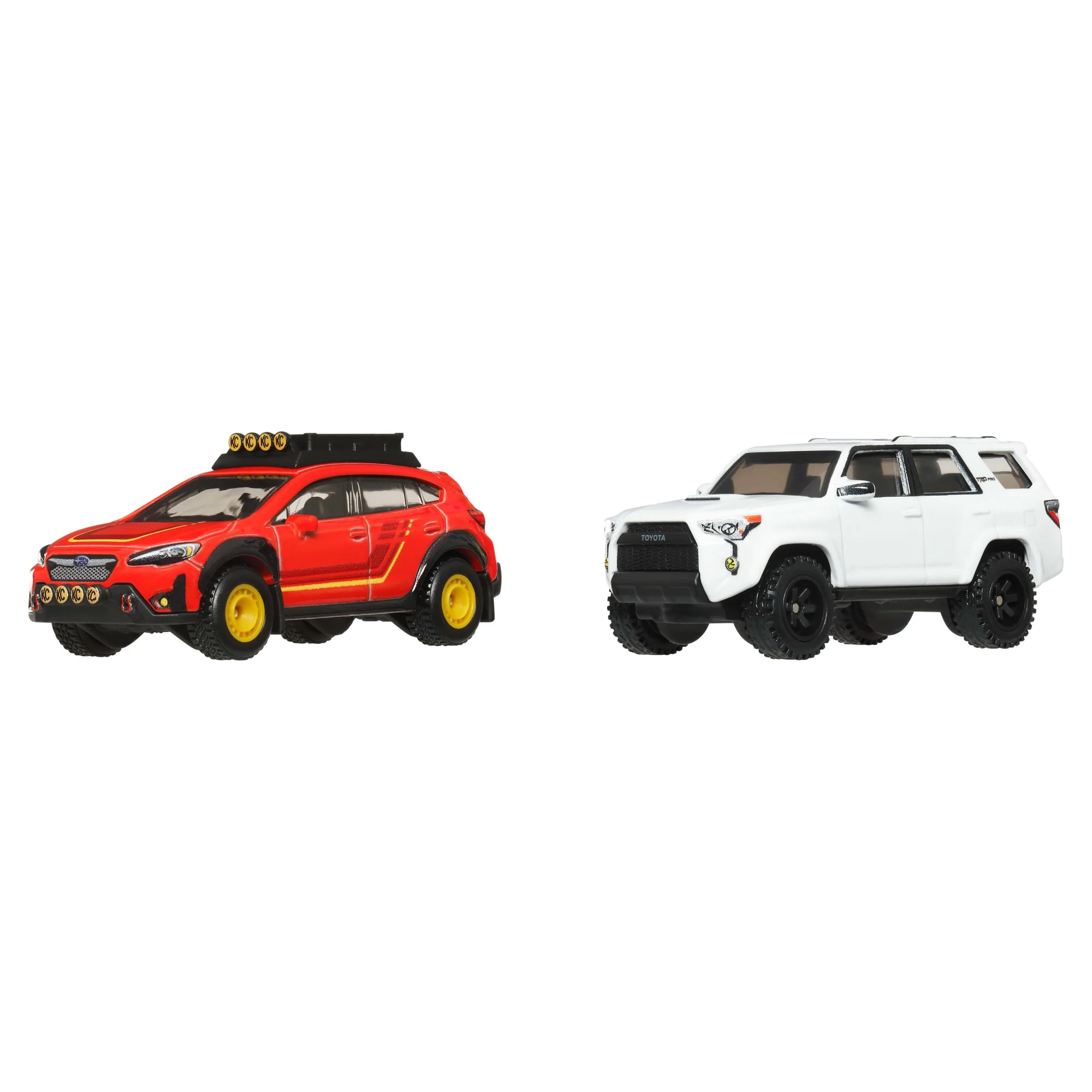 Mattel Creations Hot Wheels Car Culture 2-Pack Subaru Crosstrek & 2018 Toyota 4Runner