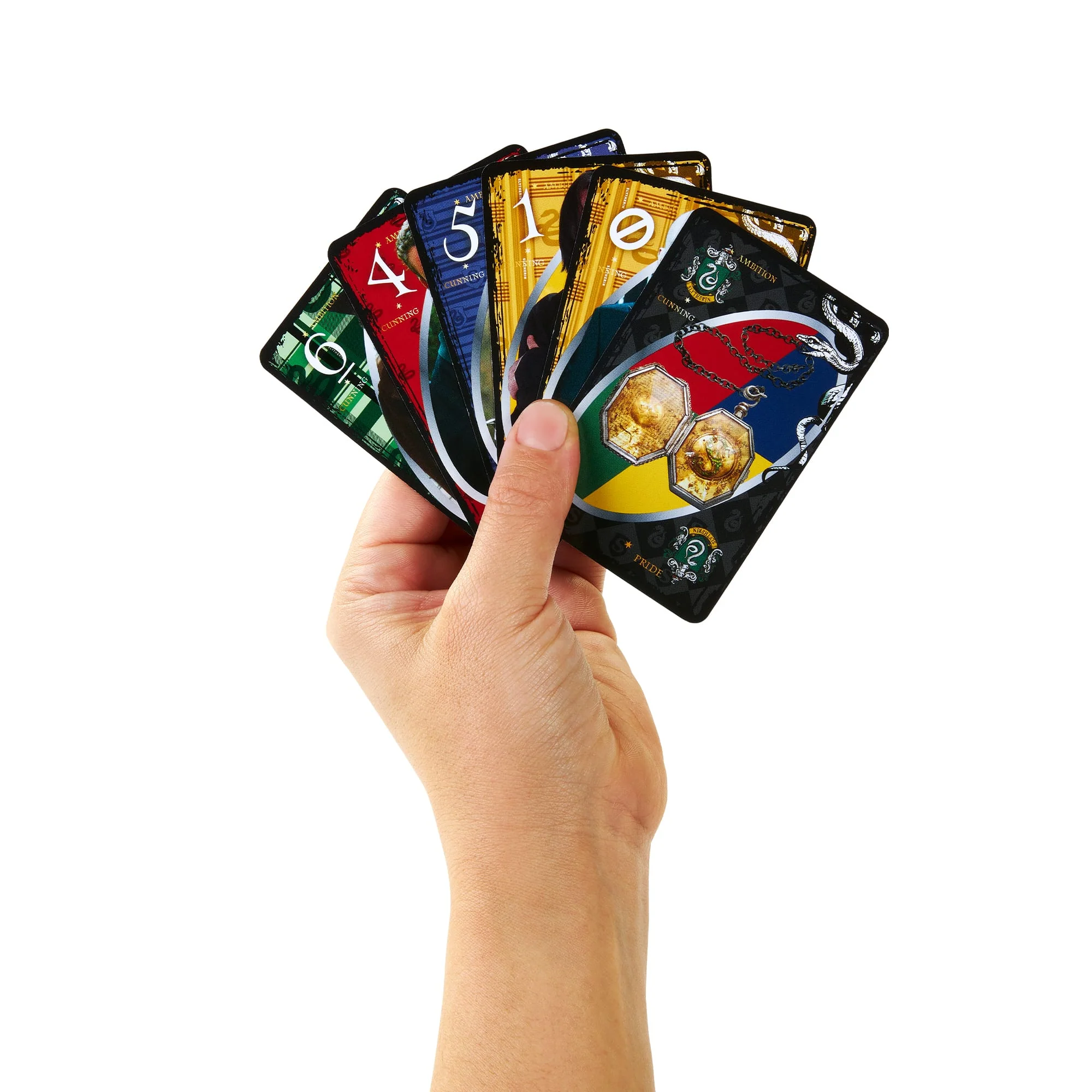 Mattel Creations UNO Fandom Harry Potter Slytherin Game Deck