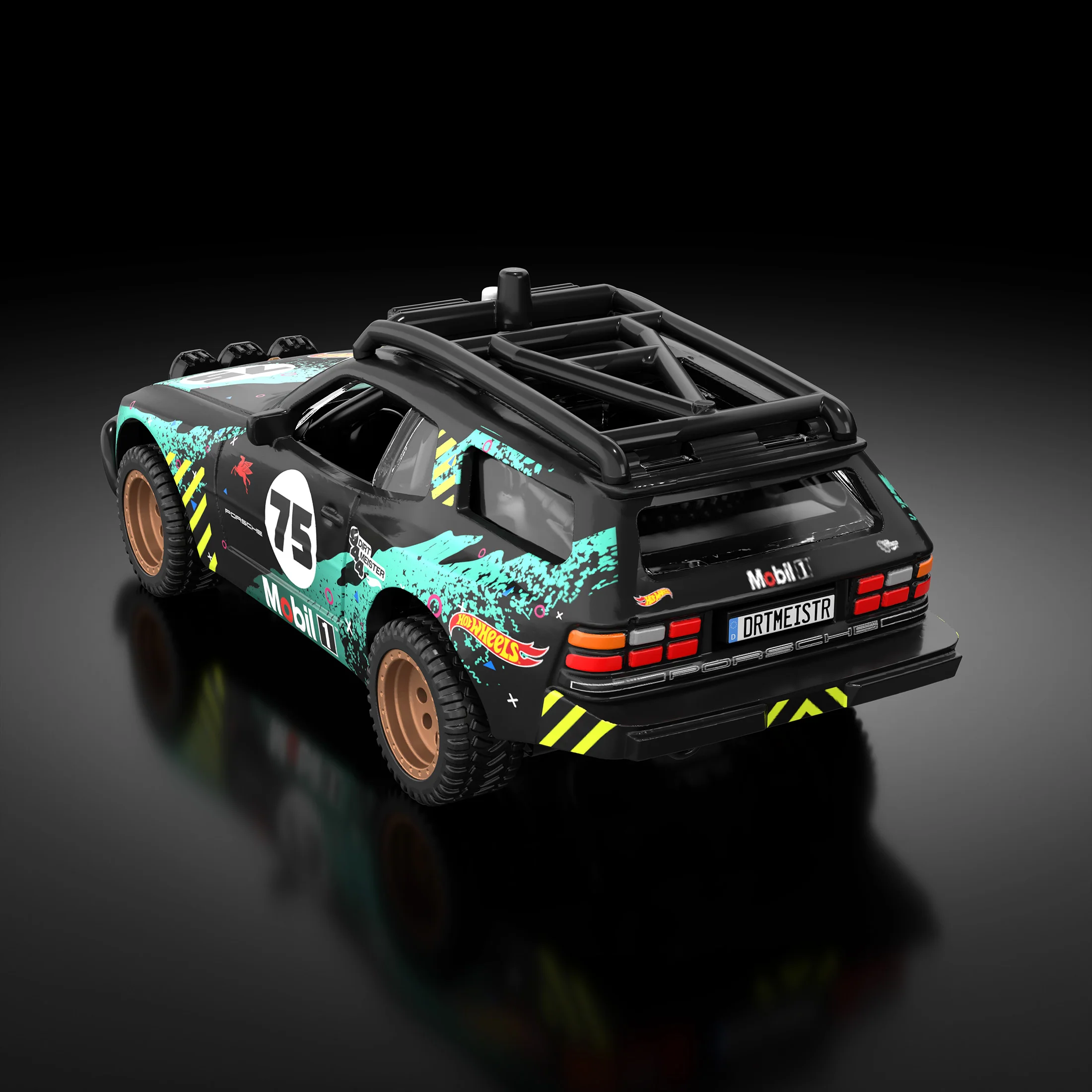 Mattel Creations Hot Wheels Mobil 1 Porsche Dirtmeister 944