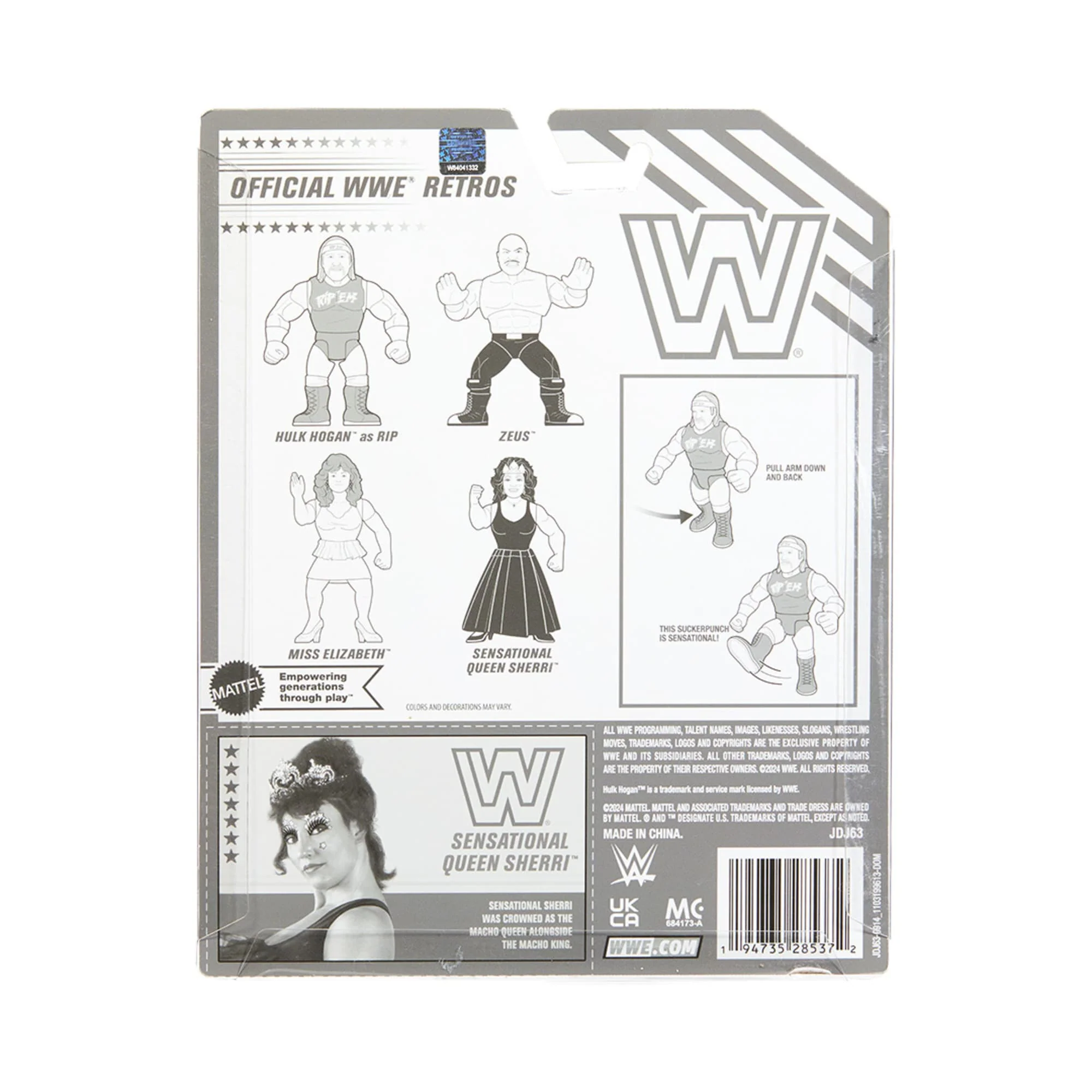 Mattel Creations WWE Retro Collection 4-Pack