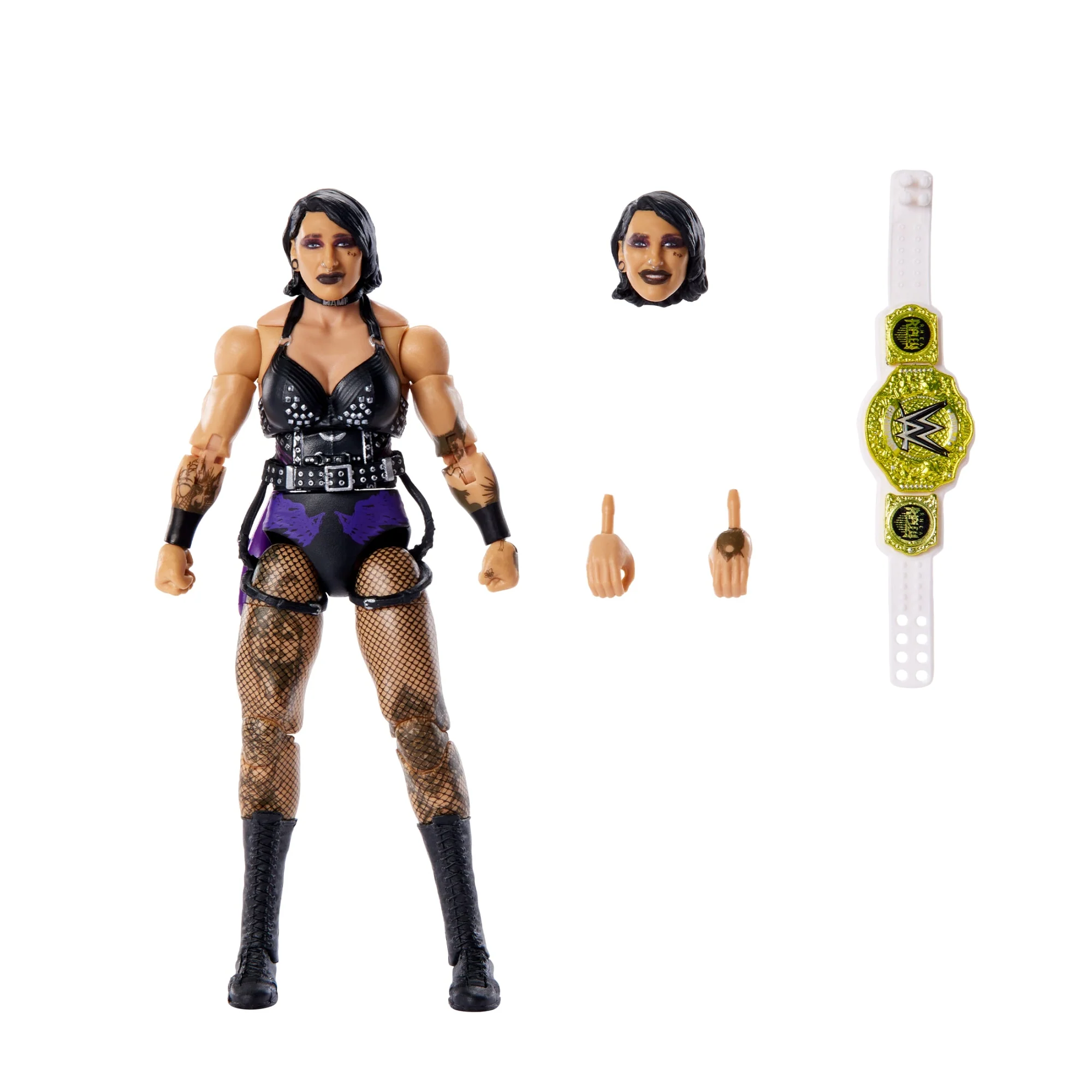 Mattel Creations WWE Ultimate Edition RAW Ring and WWE Superstar Rhea Ripley Figure