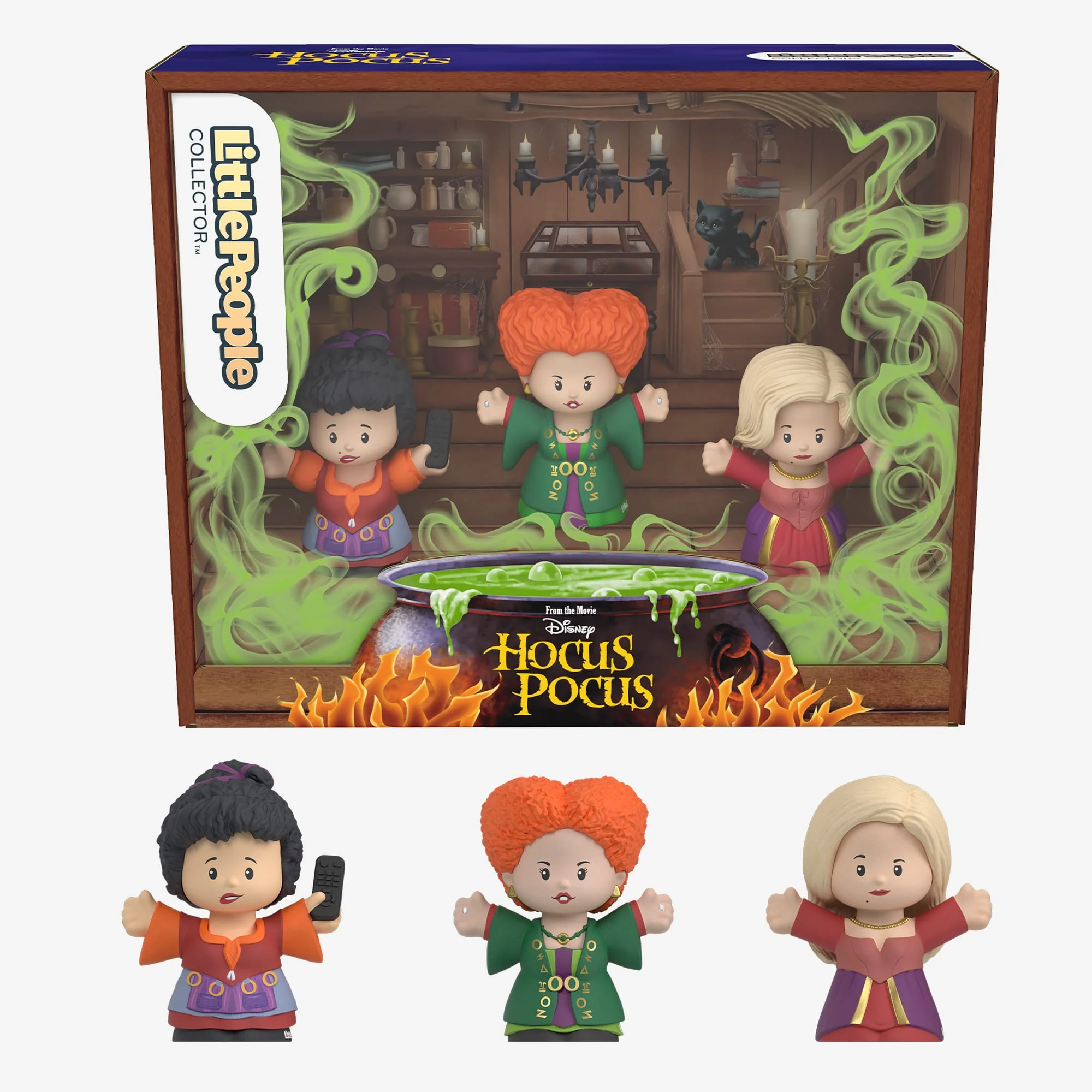 Mattel Creations Little People Collector Disney Hocus Pocus Special Edition Figure Set