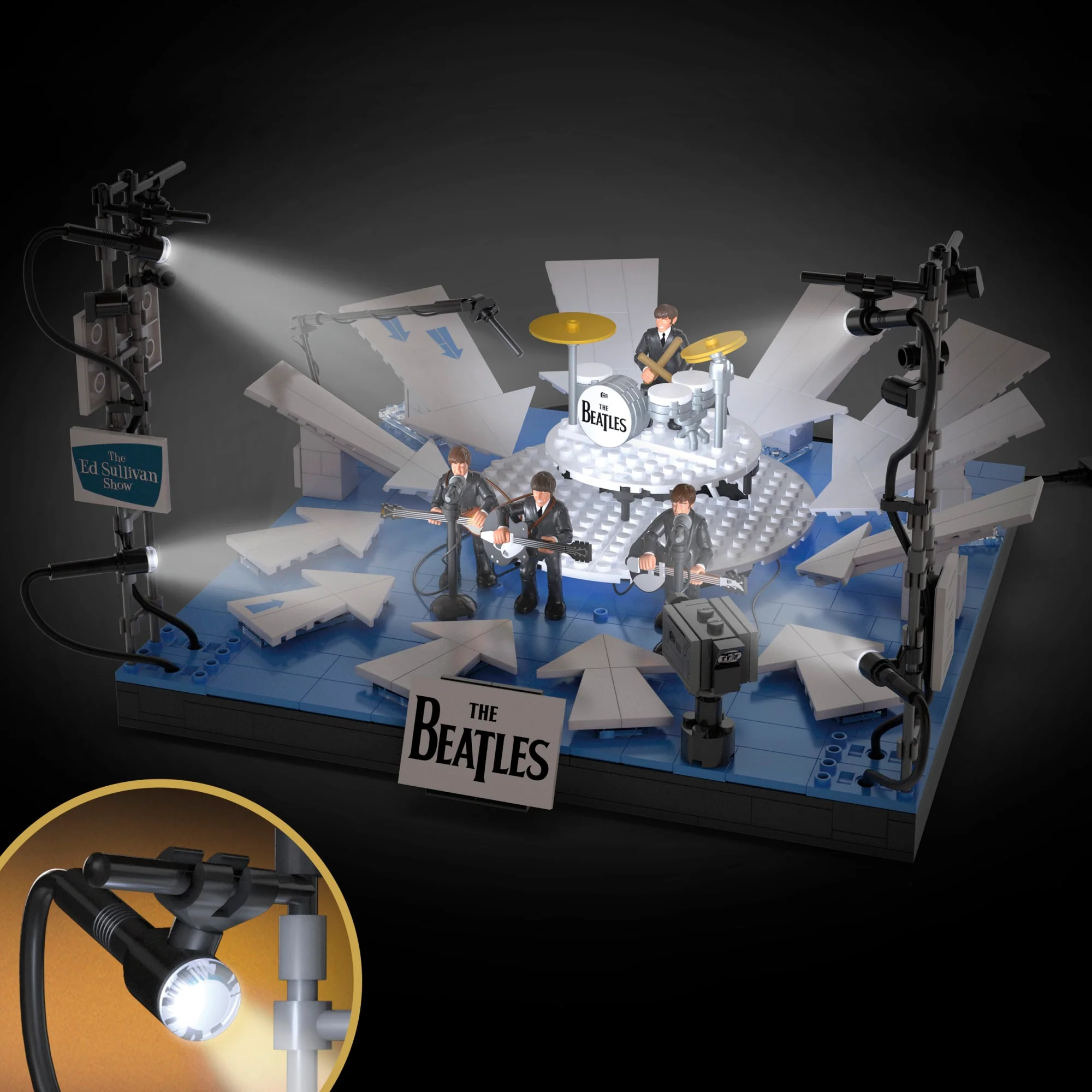 Mattel Creations MEGA™ Showcase The Beatles 'Ladies and Gentlemen, The Beatles!' Building Toy Kit