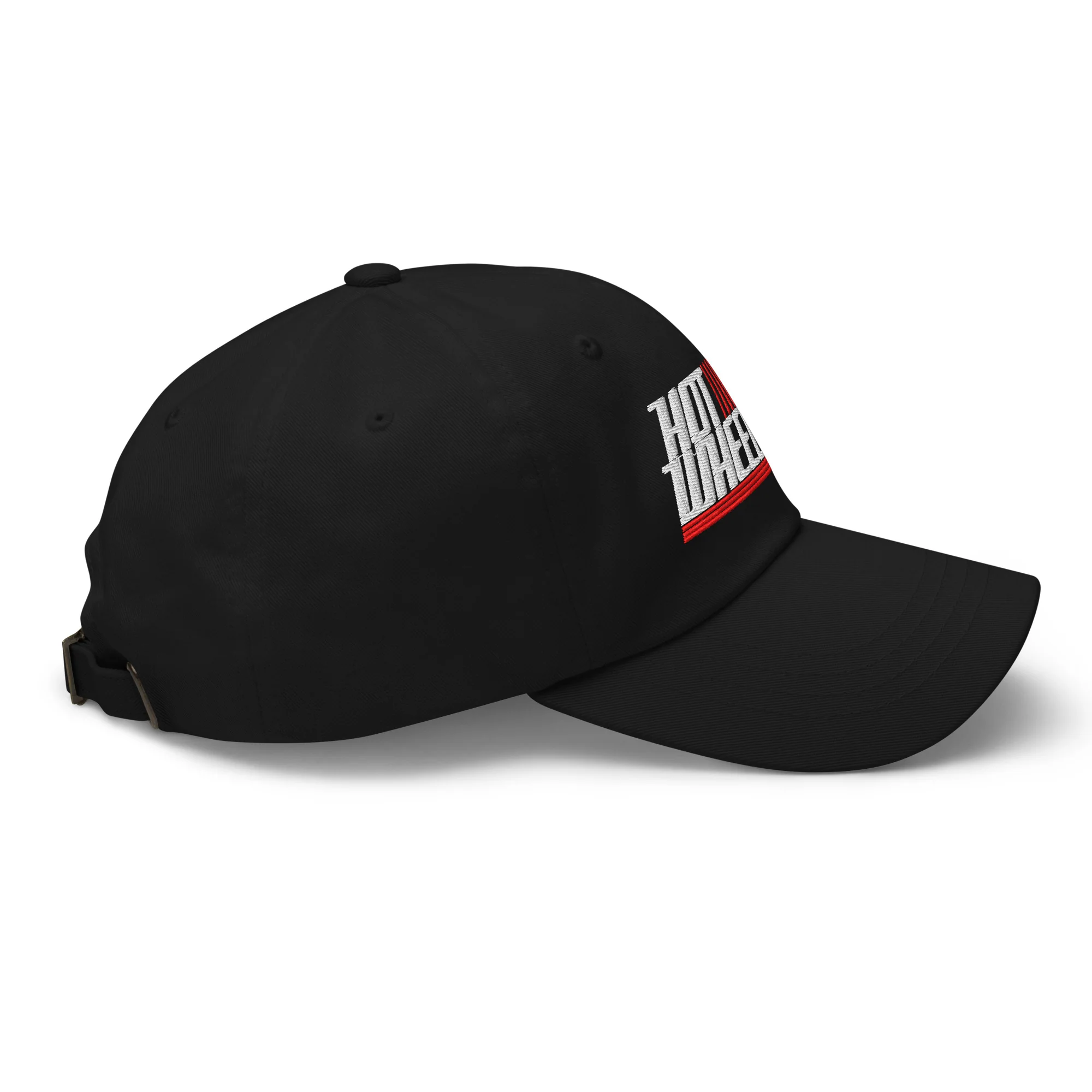 Mattel Creations Hot Wheels Racing Logo Black Dad Hat