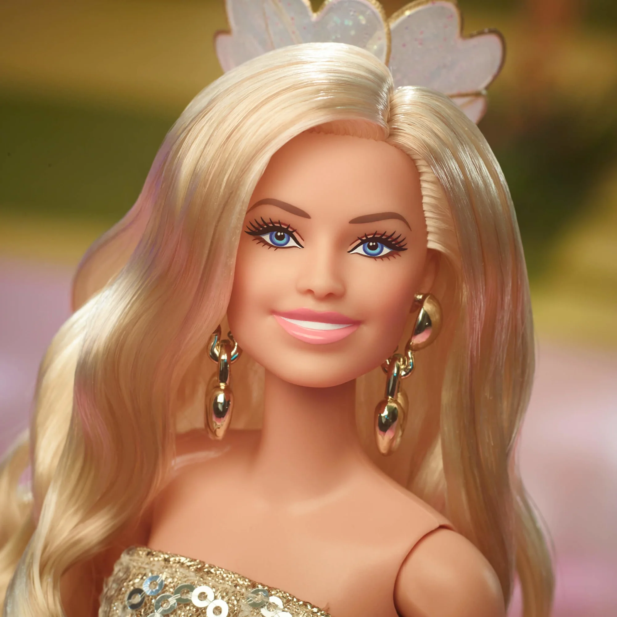 Mattel Creations Barbie in Gold Disco Jumpsuit – Barbie The Movie | Mattel Creations