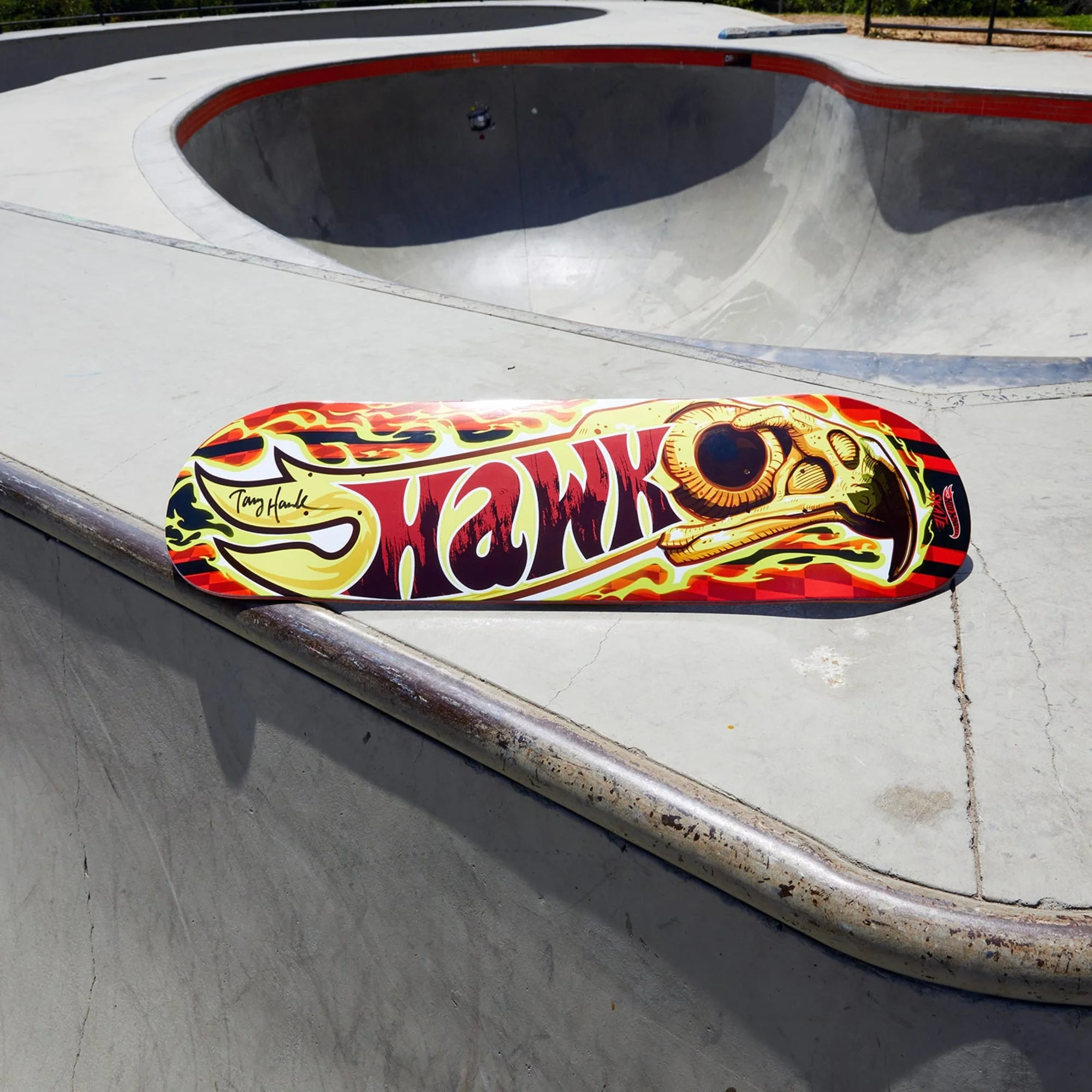 Mattel Creations Tony Hawk x Hot Wheels Skate, Wildfire Deck & Fingerboard