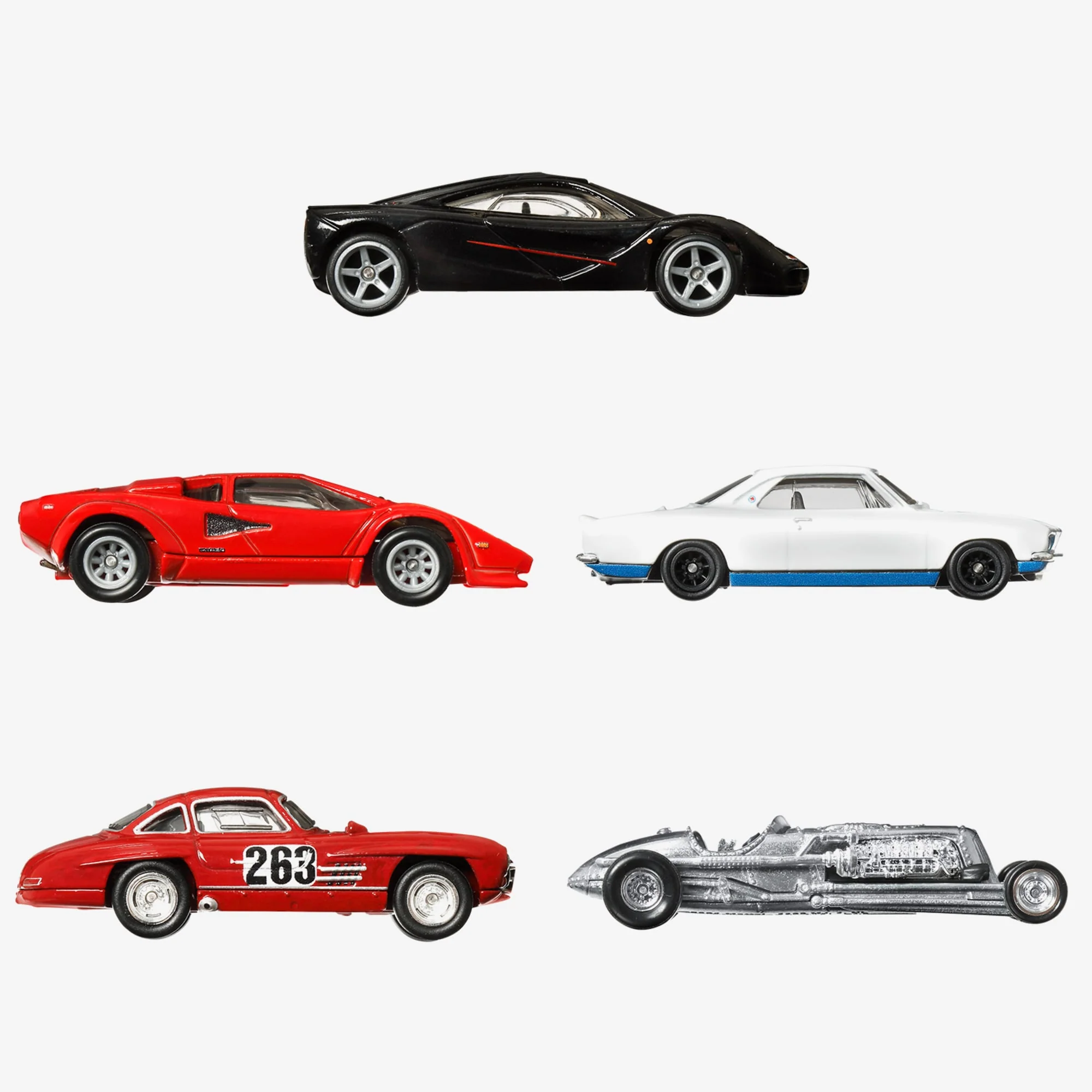 Mattel Creations 2022 Car Culture Mix 5: Jay Leno's Garage Case Pack