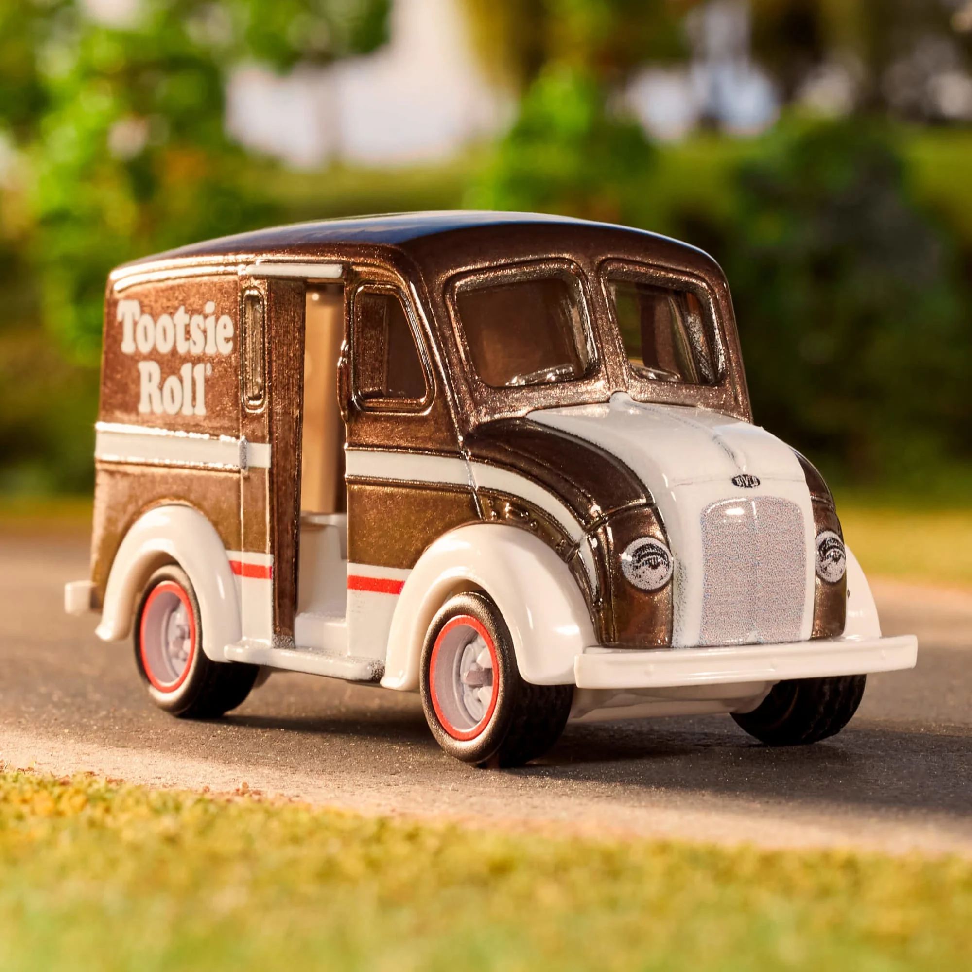 Mattel Creations Matchbox Tootsie Roll Divco Milk Truck