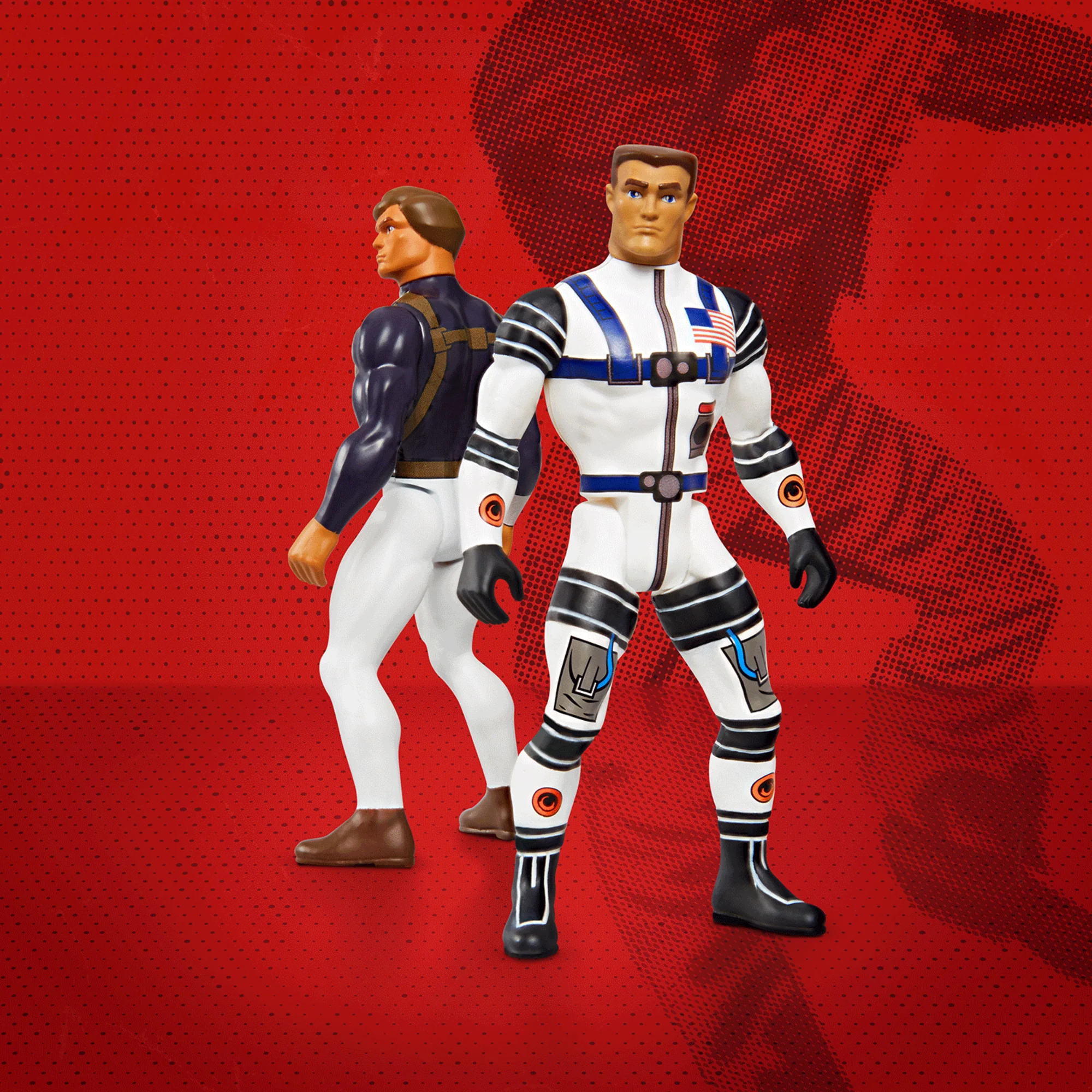 Mattel Creations Back in Action! Major Matt Mason Big Jim & Pulsar Figures