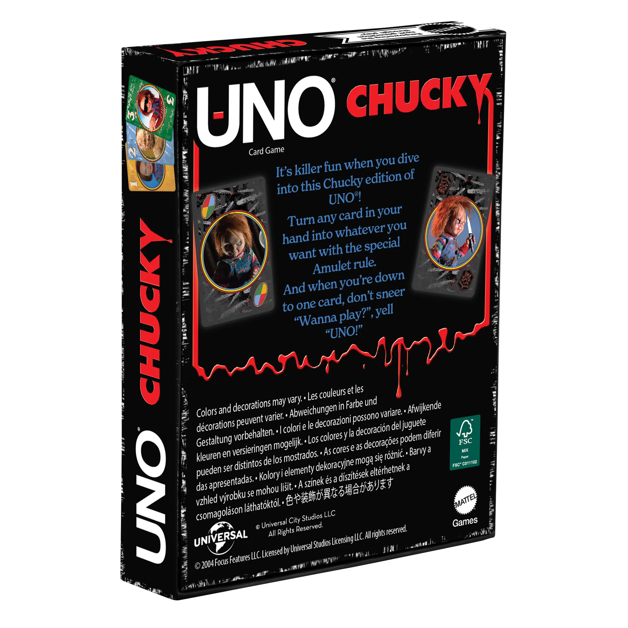 Mattel Creations UNO Fandom Chucky
