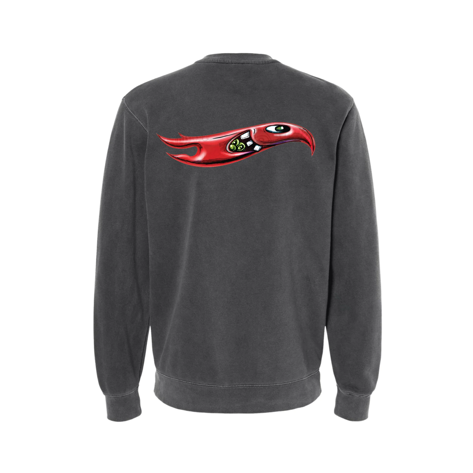 Mattel Creations Hot Wheels x Kenny Scharf Black Embroidered Sweatshirt