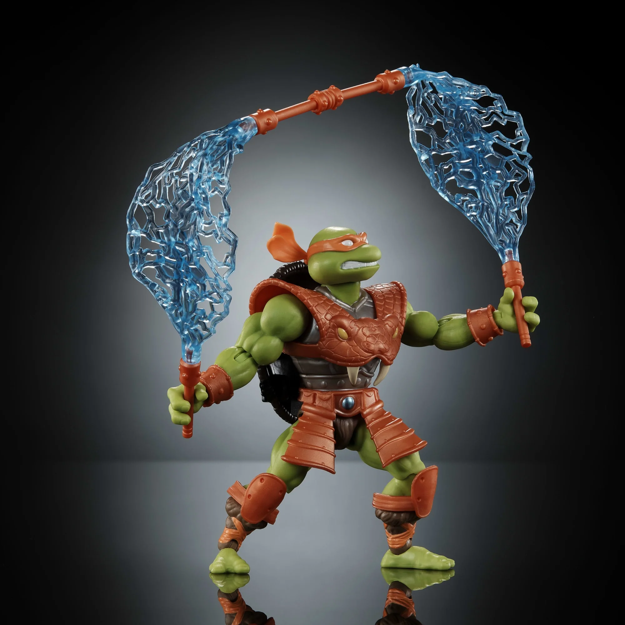 Mattel Creations Turtles of Grayskull Michelangelo Action Figure