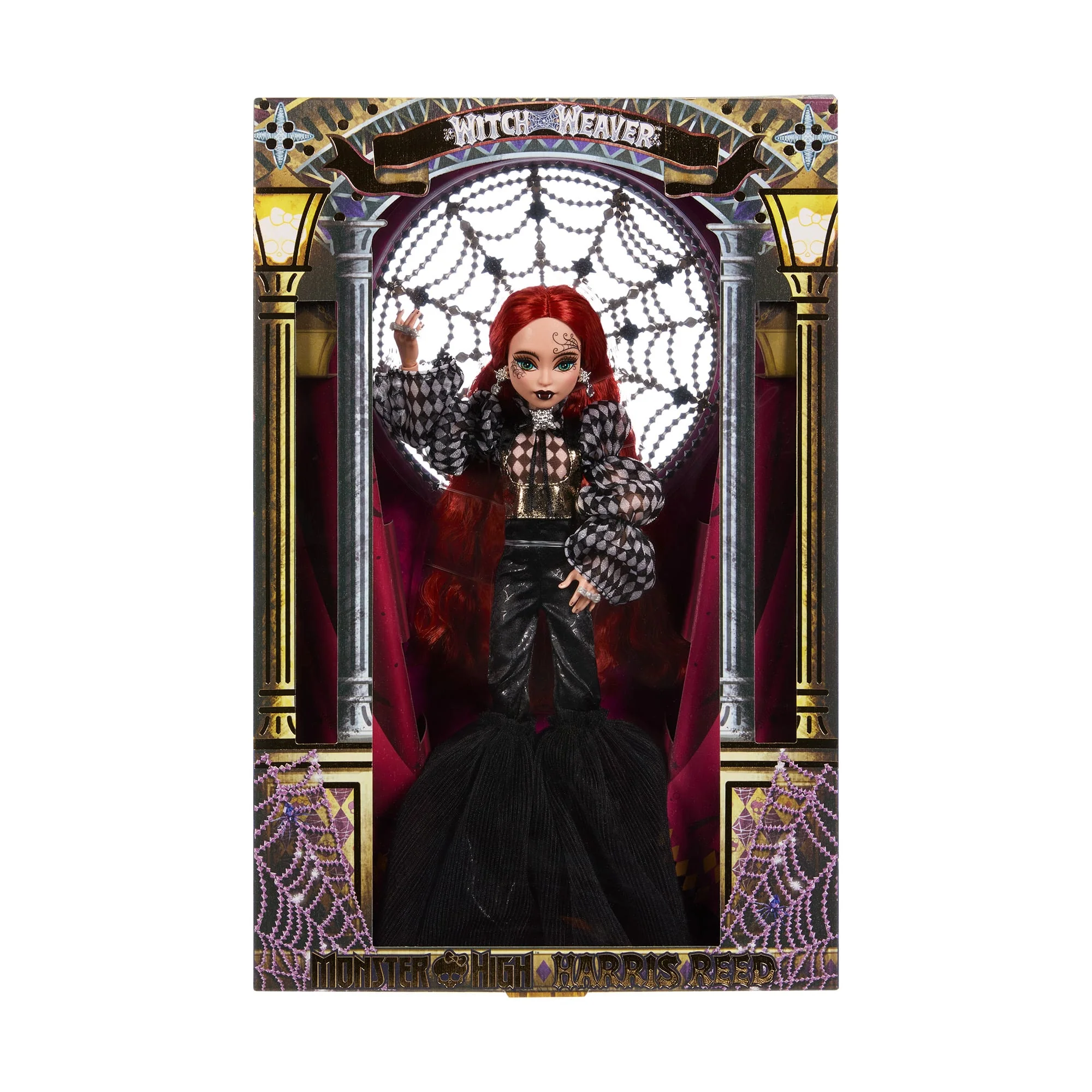 Mattel Creations Monster High Witch Weaver Harris Reed Doll