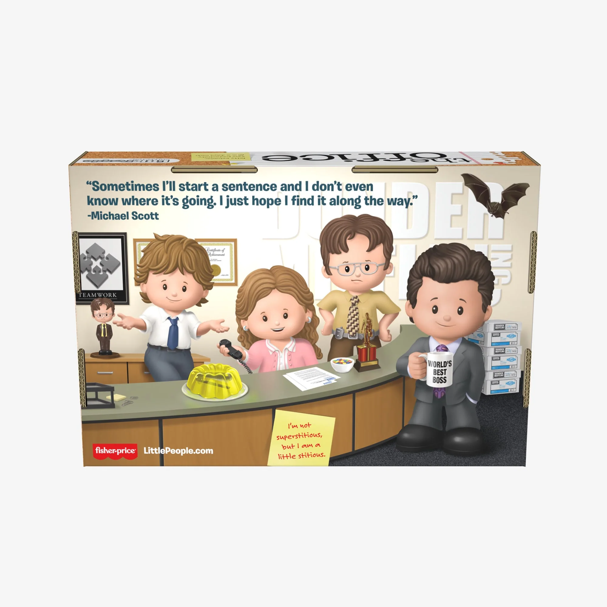 Mattel Creations Little People Collector The Office Figures