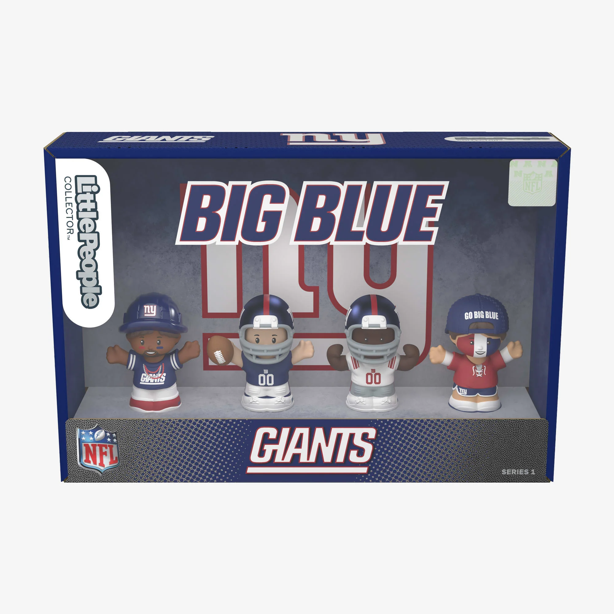 Mattel Creations Little People Collector x NFL New York Giants Set