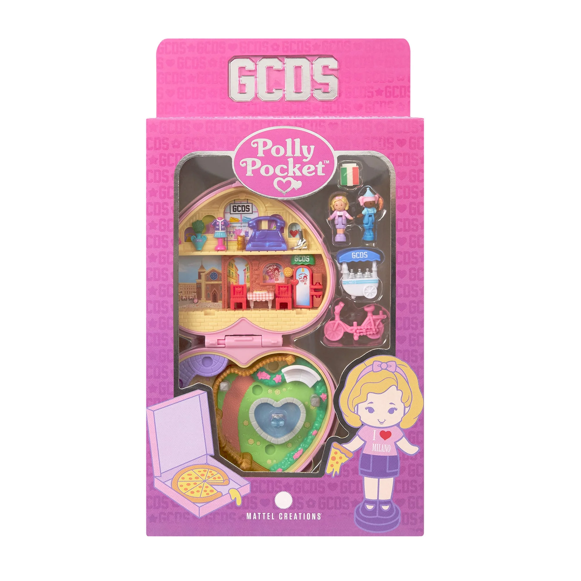 Mattel Creations Polly Pocket x GCDS Compact