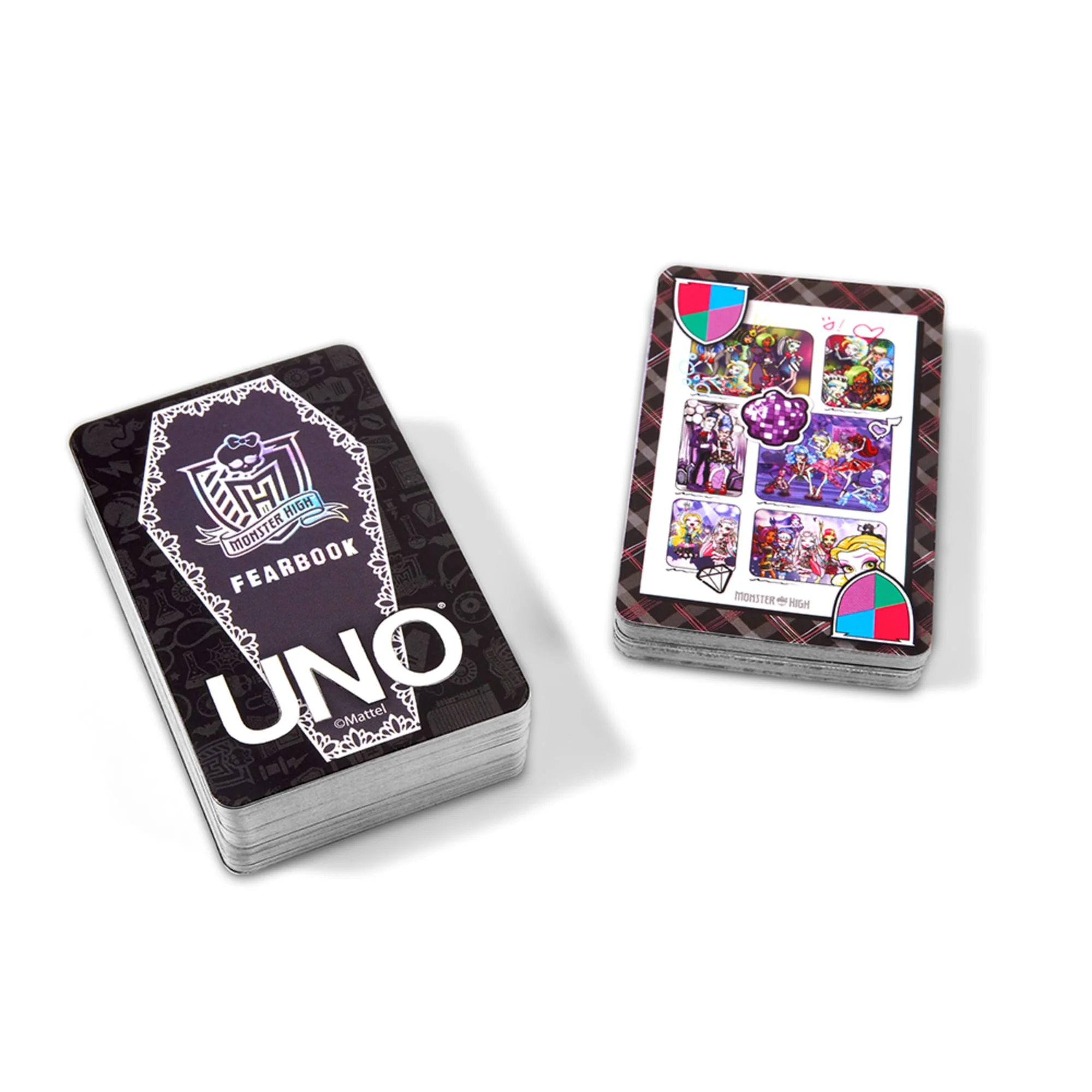 Mattel Creations UNO Fandom Monster High Fearbook Deck
