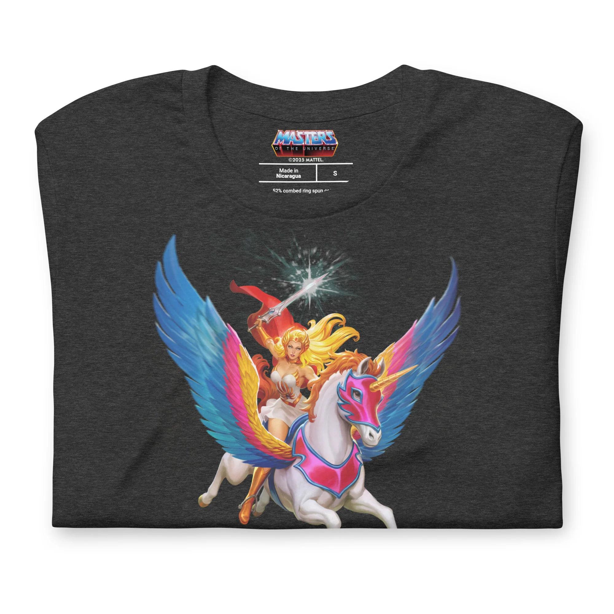 Mattel Creations Masters of the Universe She-Ra Grey T-Shirt