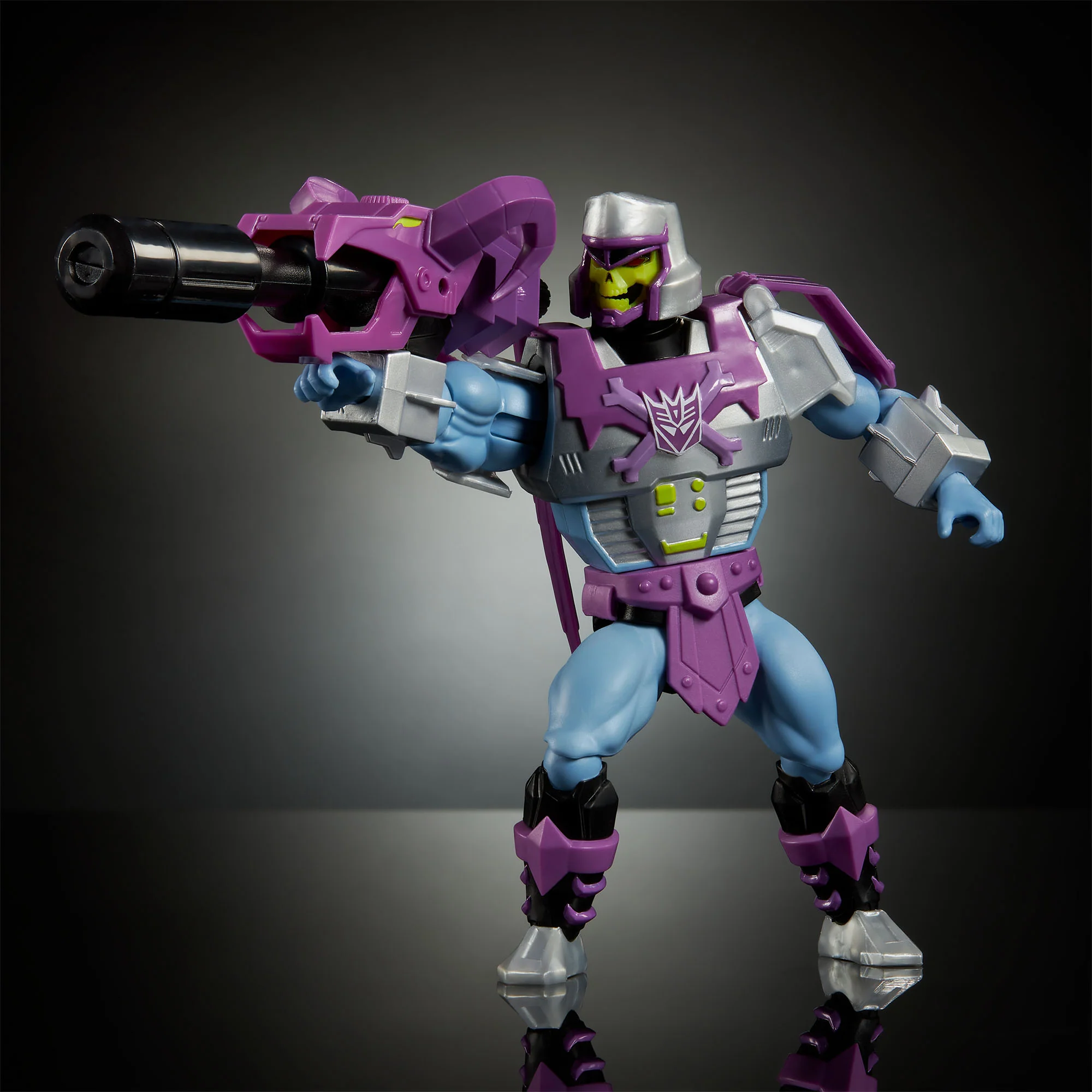 Mattel Creations Masters of the Universe x Transformers Megatron Armor Skeletor Action Figure