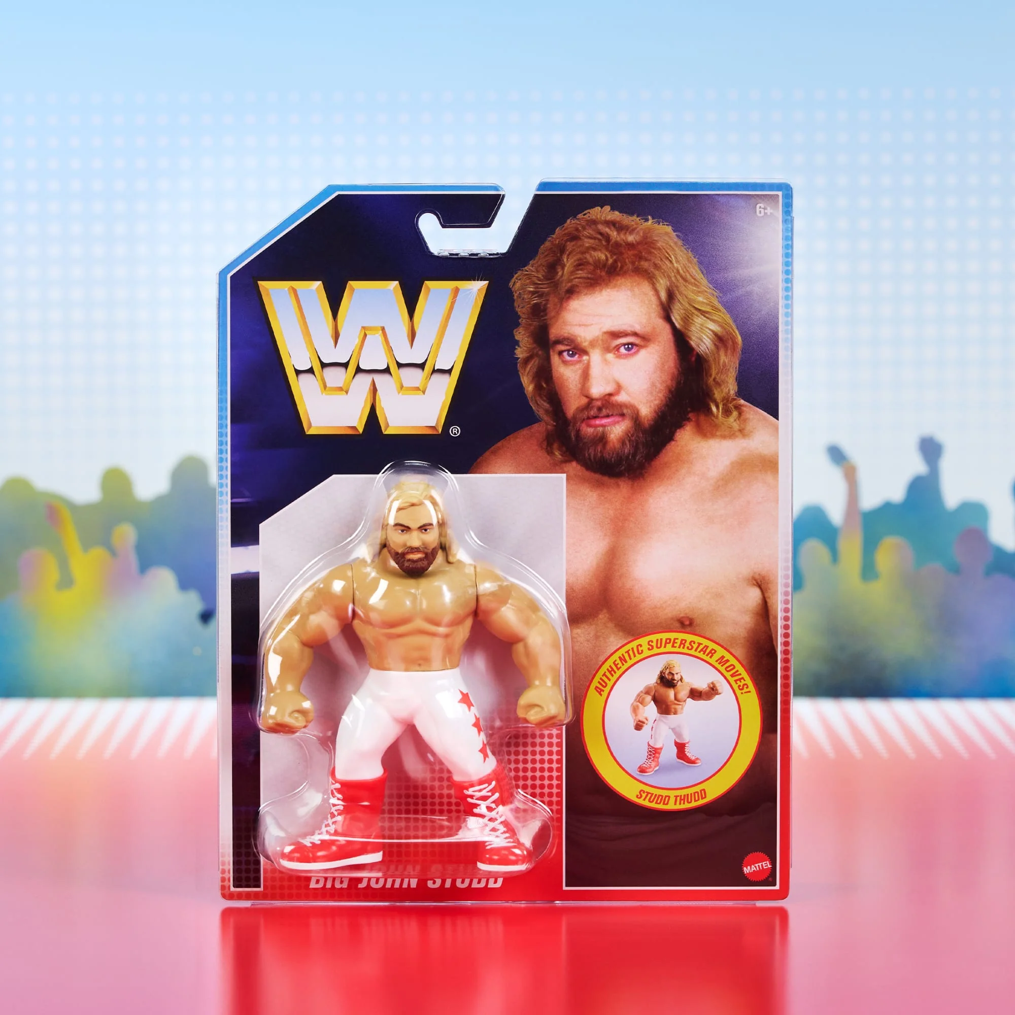 Mattel Creations WWE Retros Action Figure 4-Pack Bundle