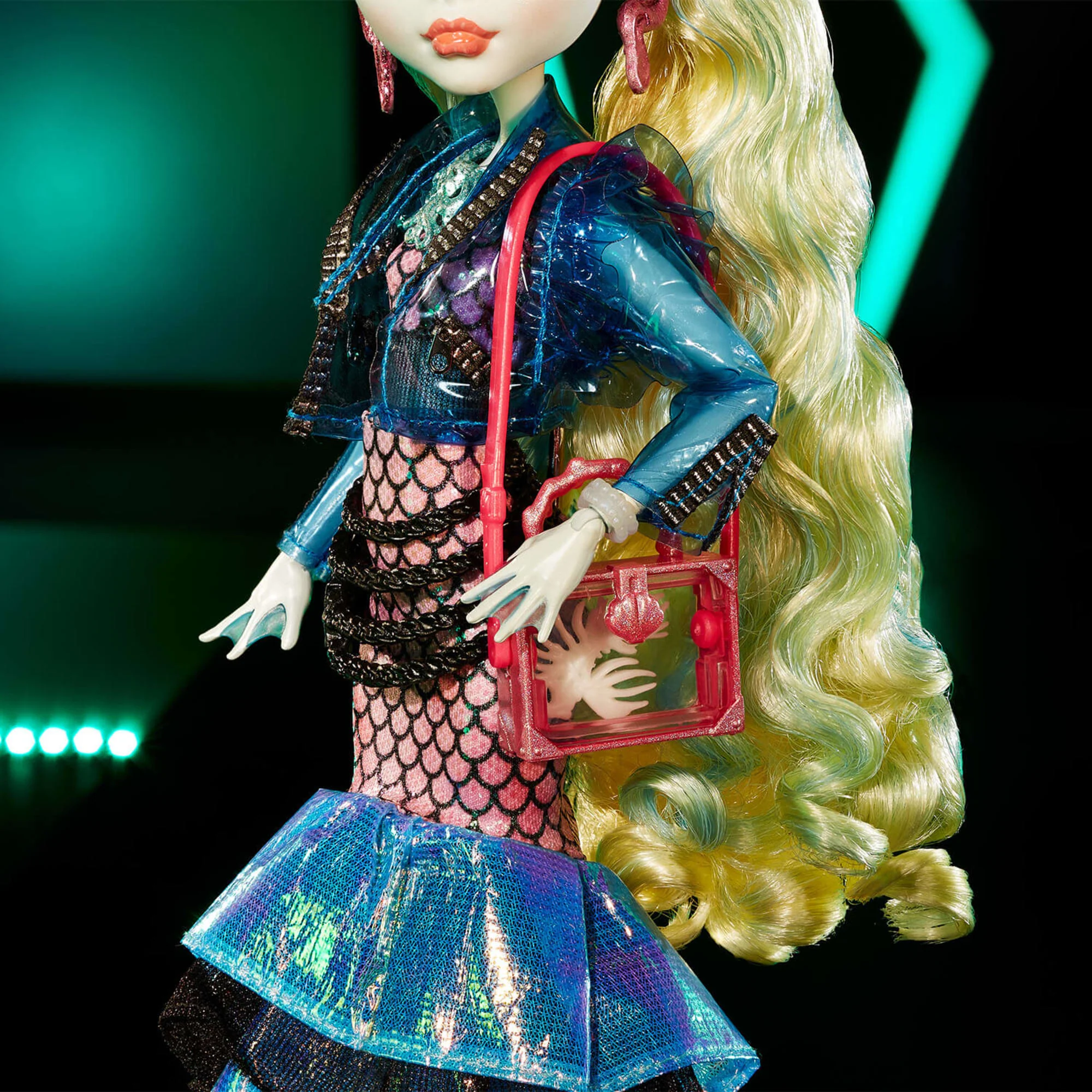 Mattel Creations Monster High Haunt Couture Lagoona Blue Doll