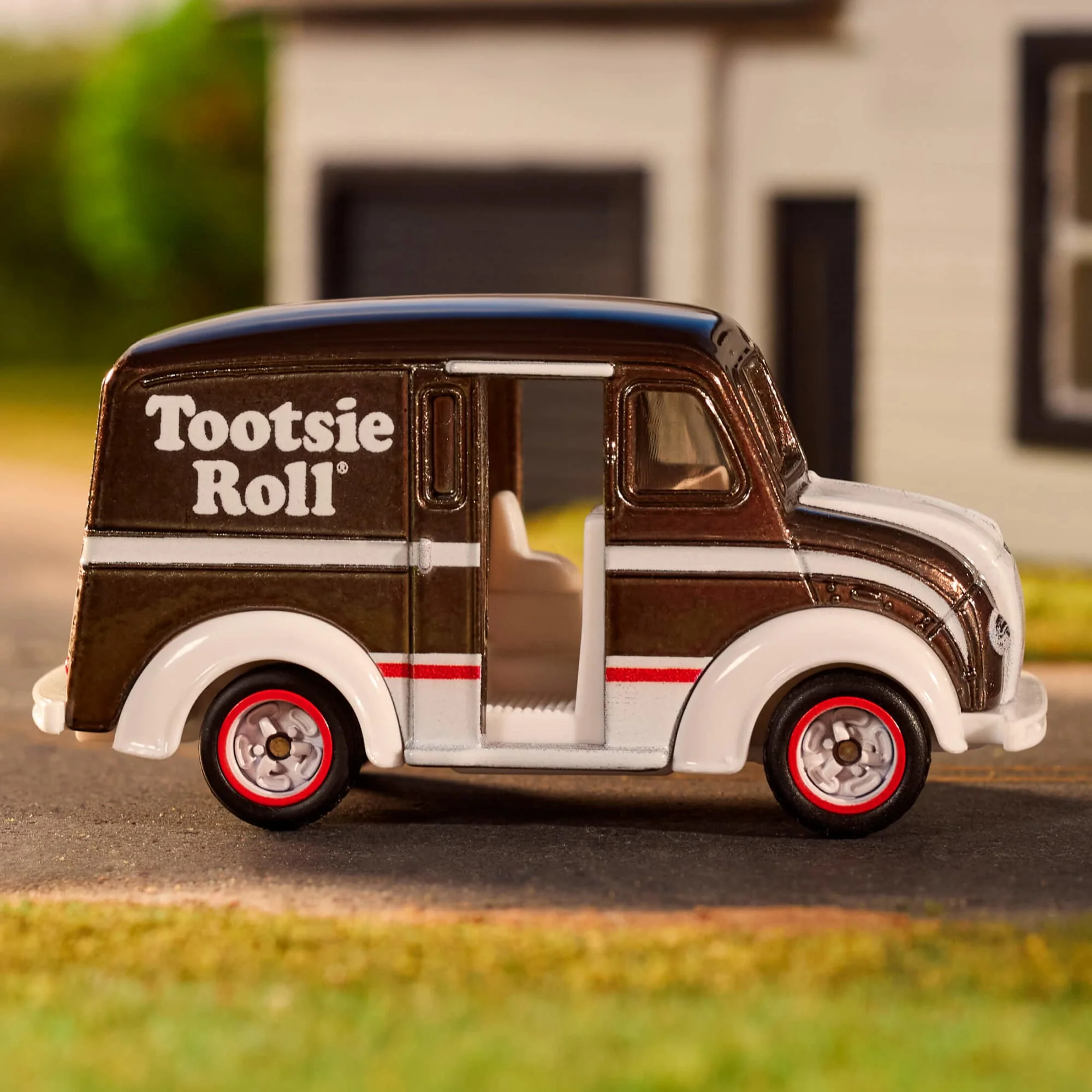 Mattel Creations Matchbox Tootsie Roll Divco Milk Truck