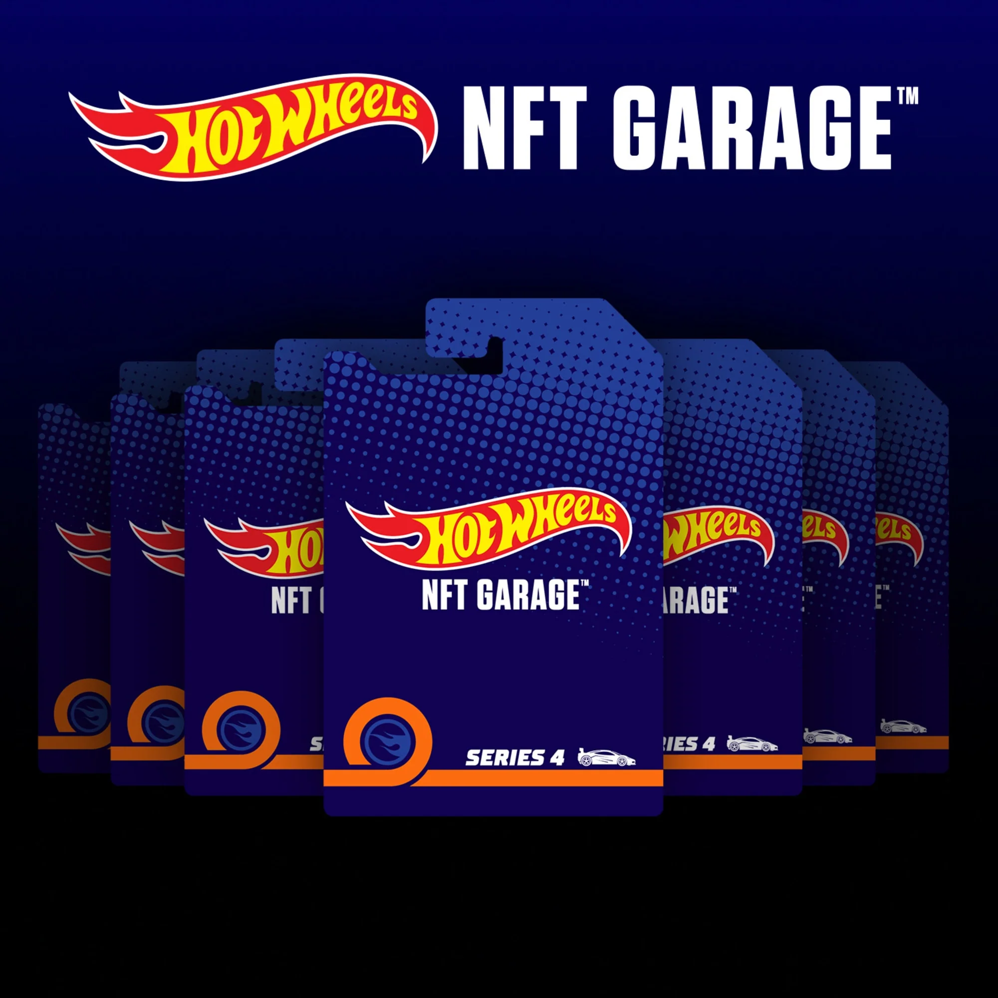 Mattel Creations Hot Wheels NFT Garage Series 4: Pack of 7 NFTs