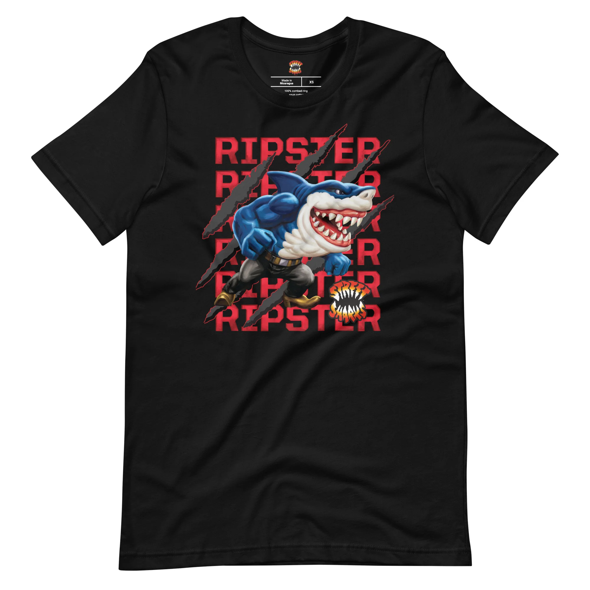 Mattel Creations Street Sharks Ripster Slash T-Shirt