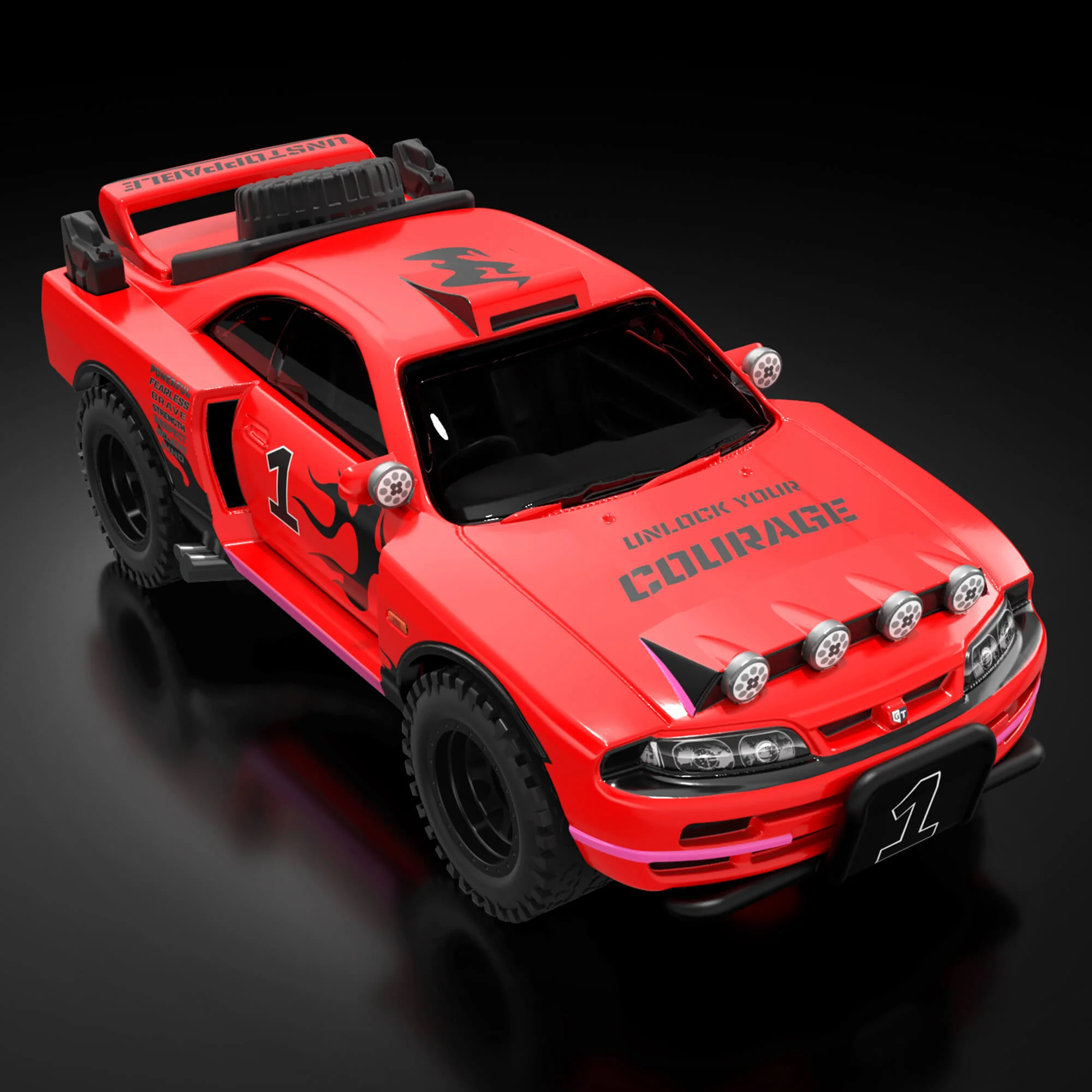 Mattel Creations Hot Wheels: Ultimate Challenge Nissan Skyline GT-R (R33)