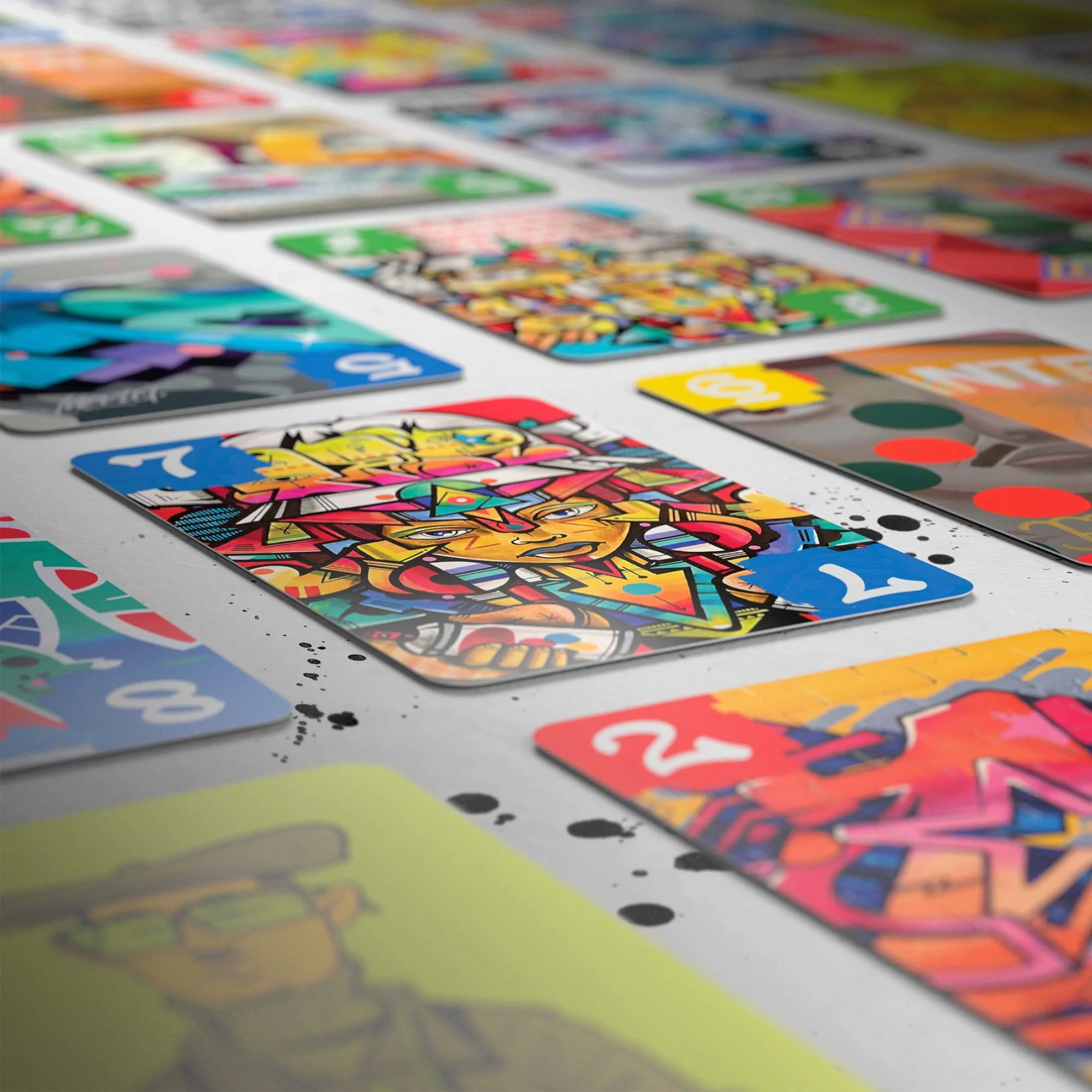 Mattel Creations Museum of Graffiti x UNO Card Deck