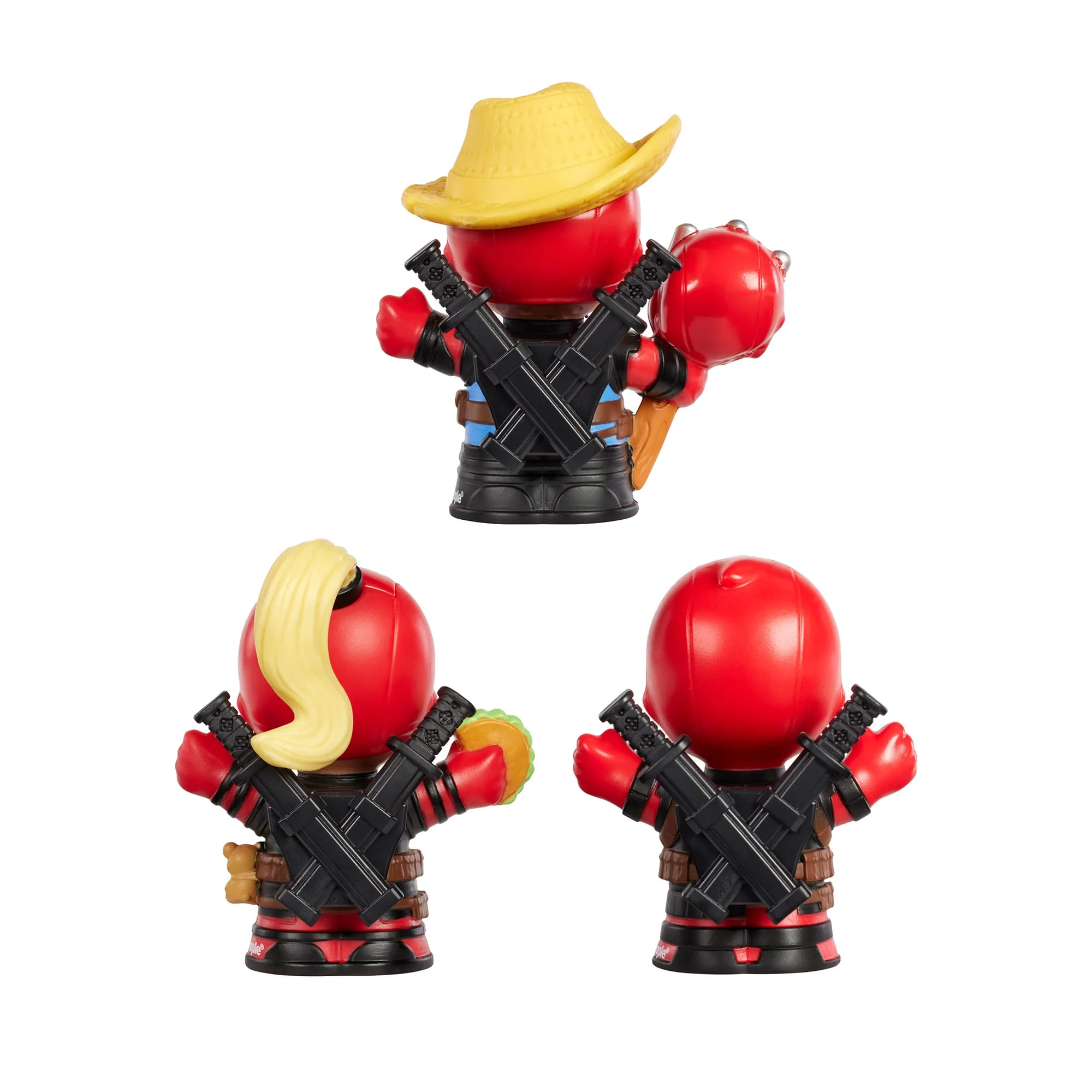Mattel Creations Little People Collector Deadpool Set