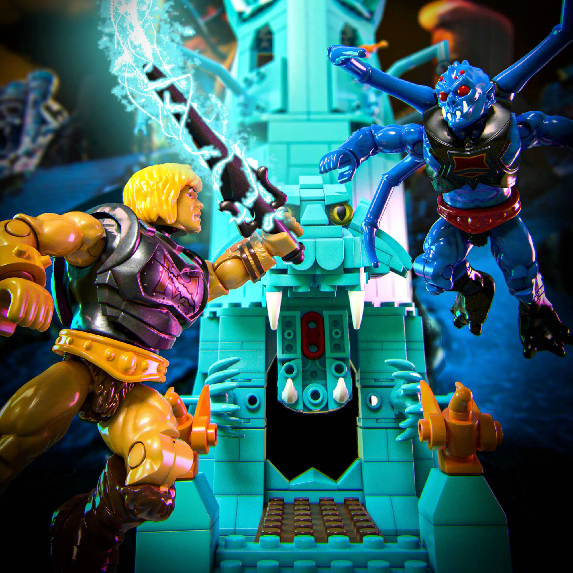 Mattel Creations MEGA Masters of the Universe Eternia Battleground Building Set