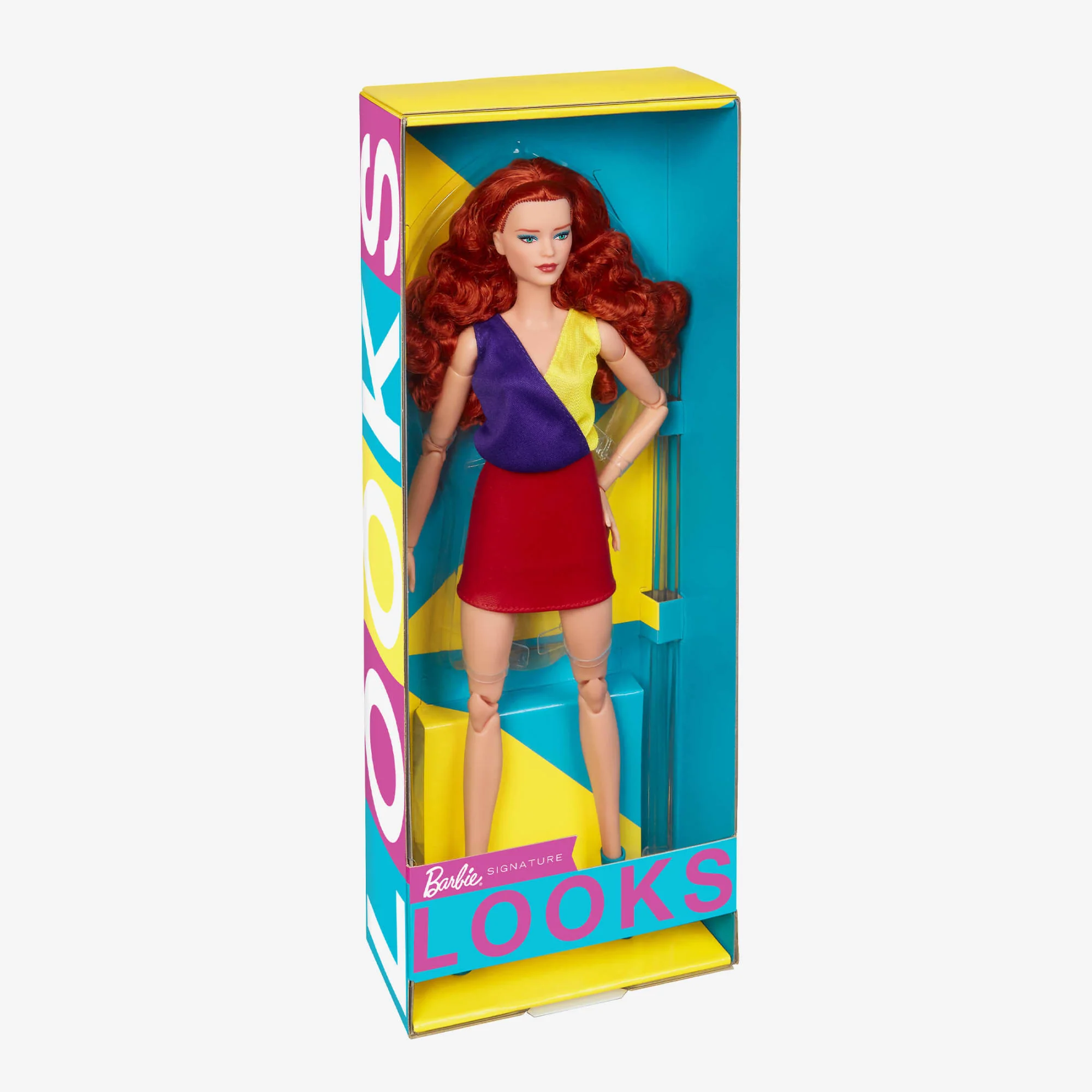 Mattel Creations Barbie Looks Doll (Original, Curly Red Hair)