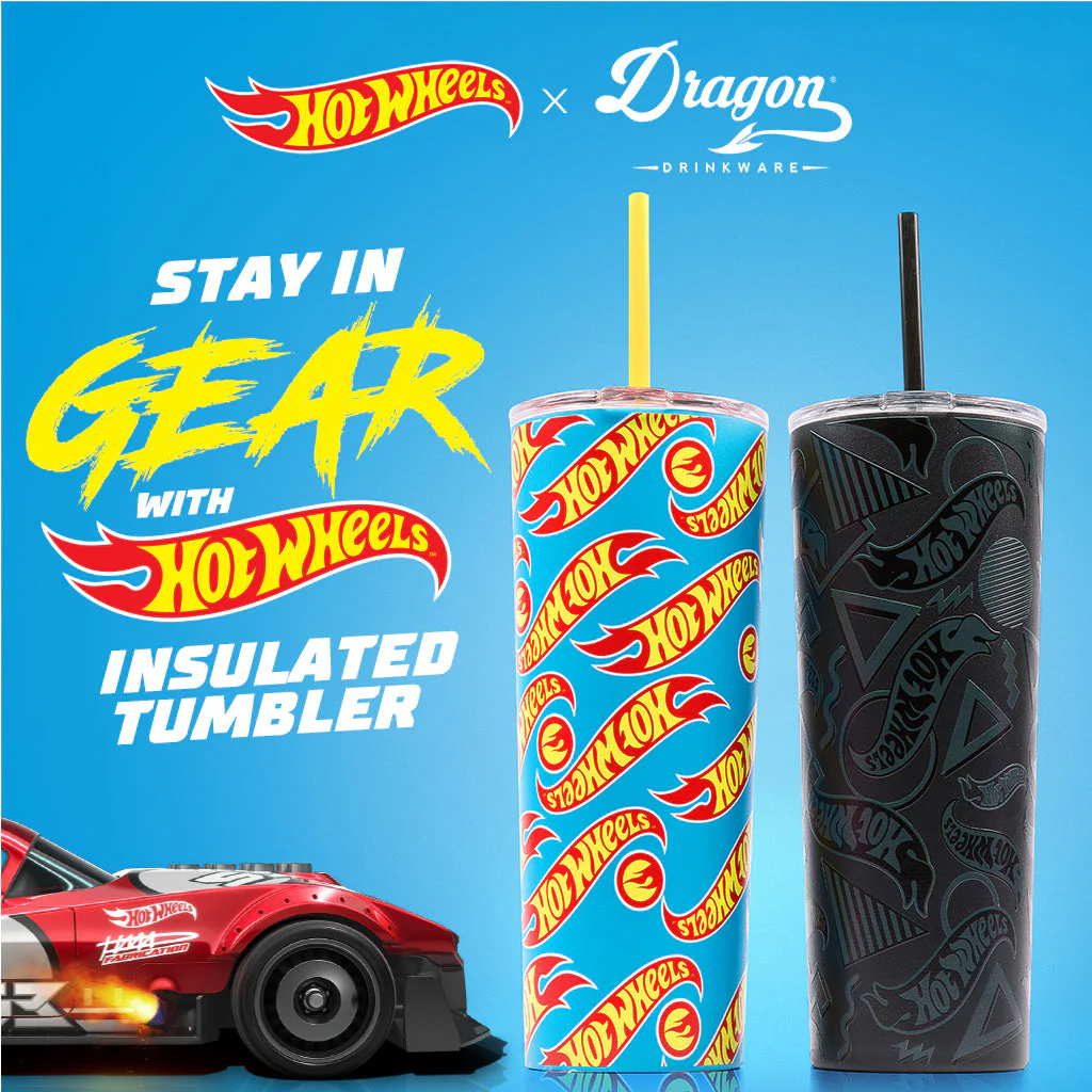 Mattel Creations Hot Wheels™ Finish Line Tumbler - 24 oz