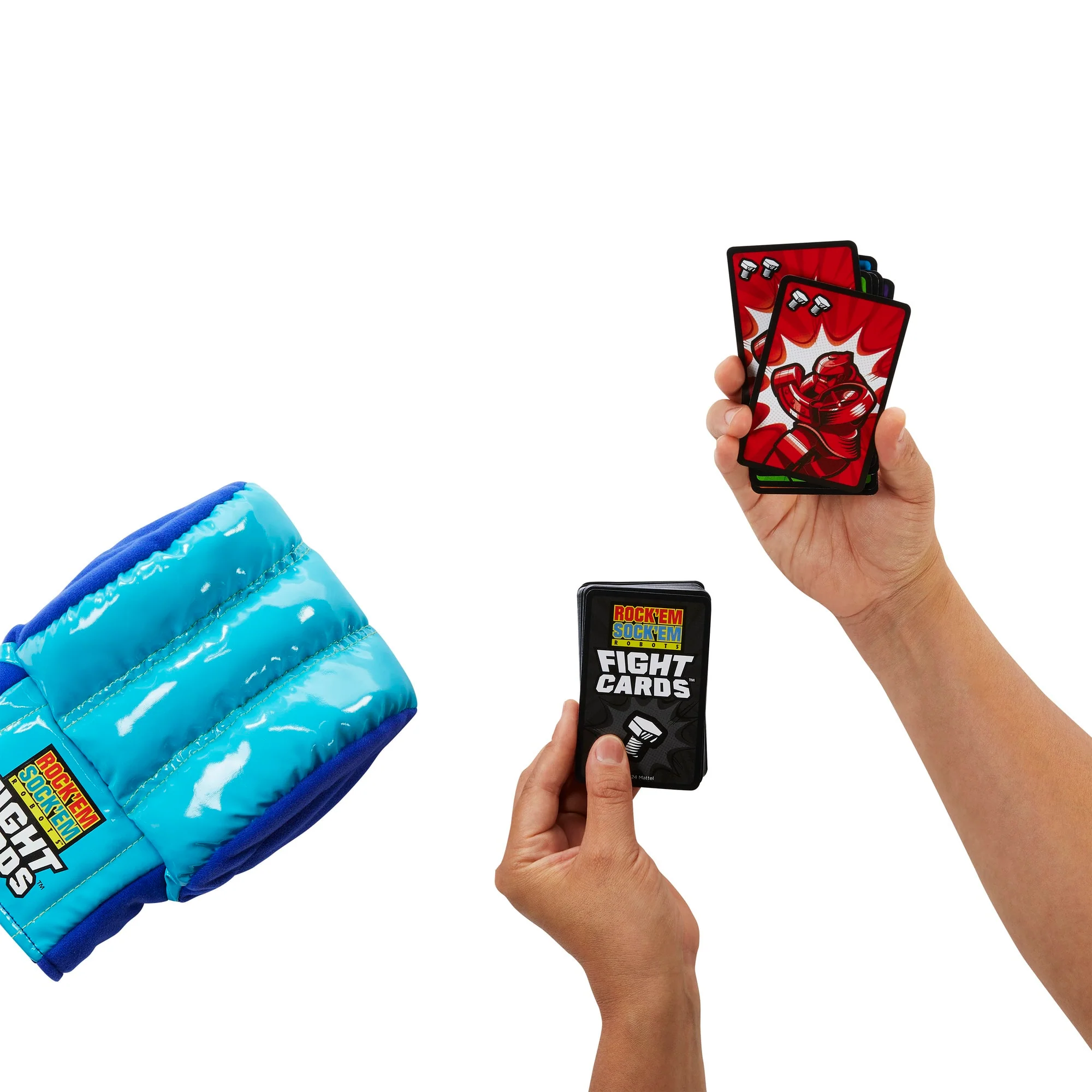 Mattel Creations Rock 'Em Sock 'Em Robots Fight Cards