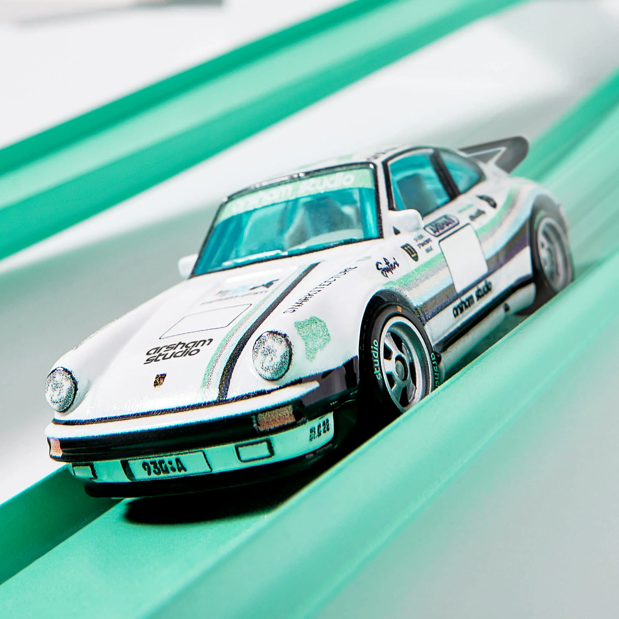 Mattel Creations Hot Wheels x Daniel Arsham Livery Porsche 930A