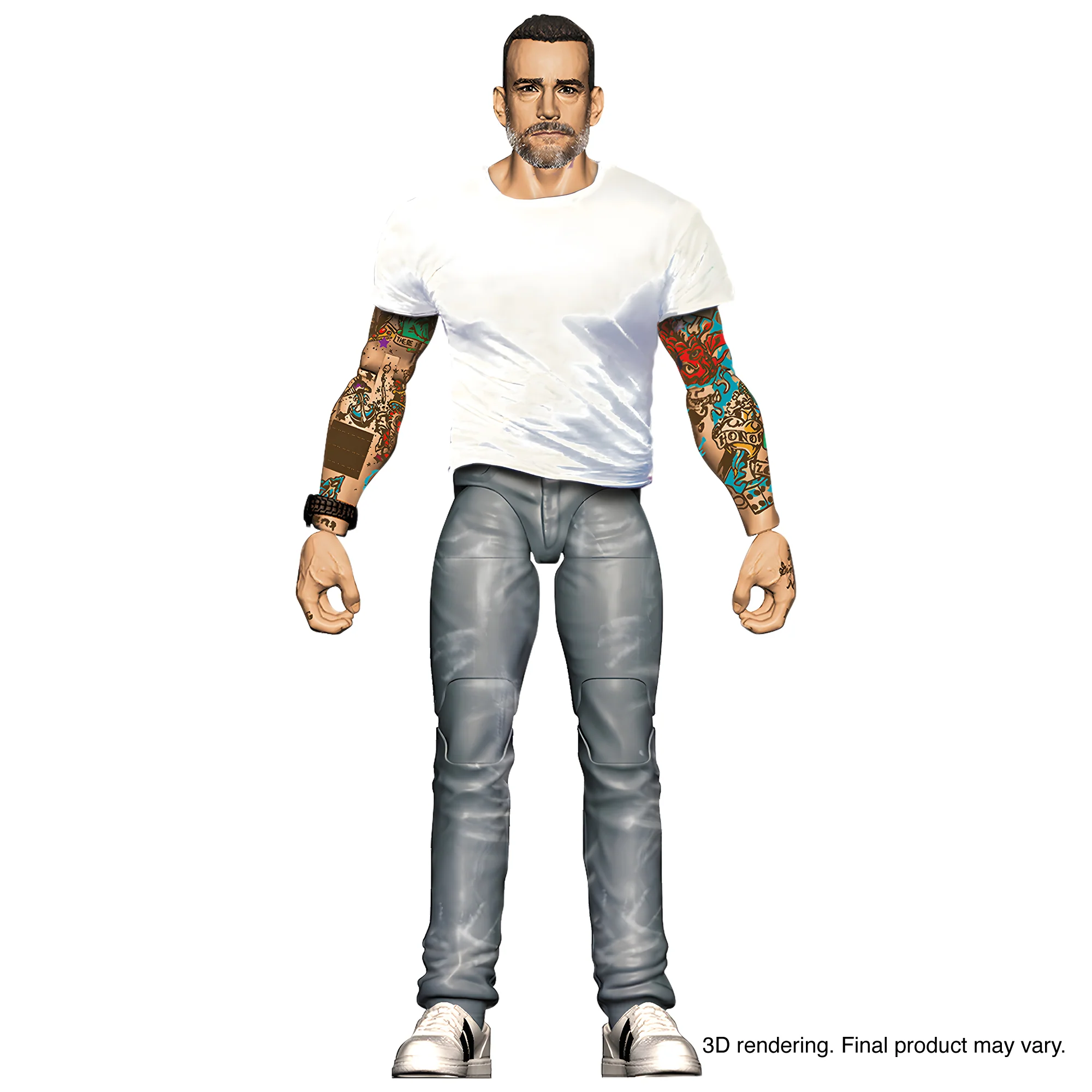 Mattel Creations WWE Elite Collection CM Punk Returns Action Figure