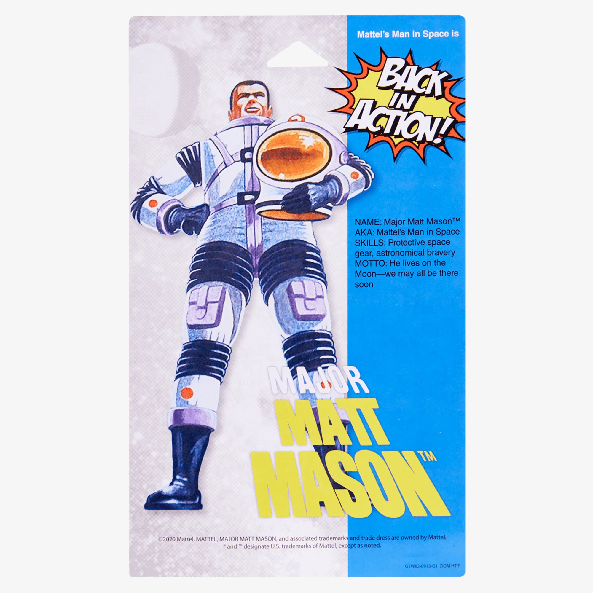 Mattel Creations Back in Action! Major Matt Mason Big Jim & Pulsar Figures