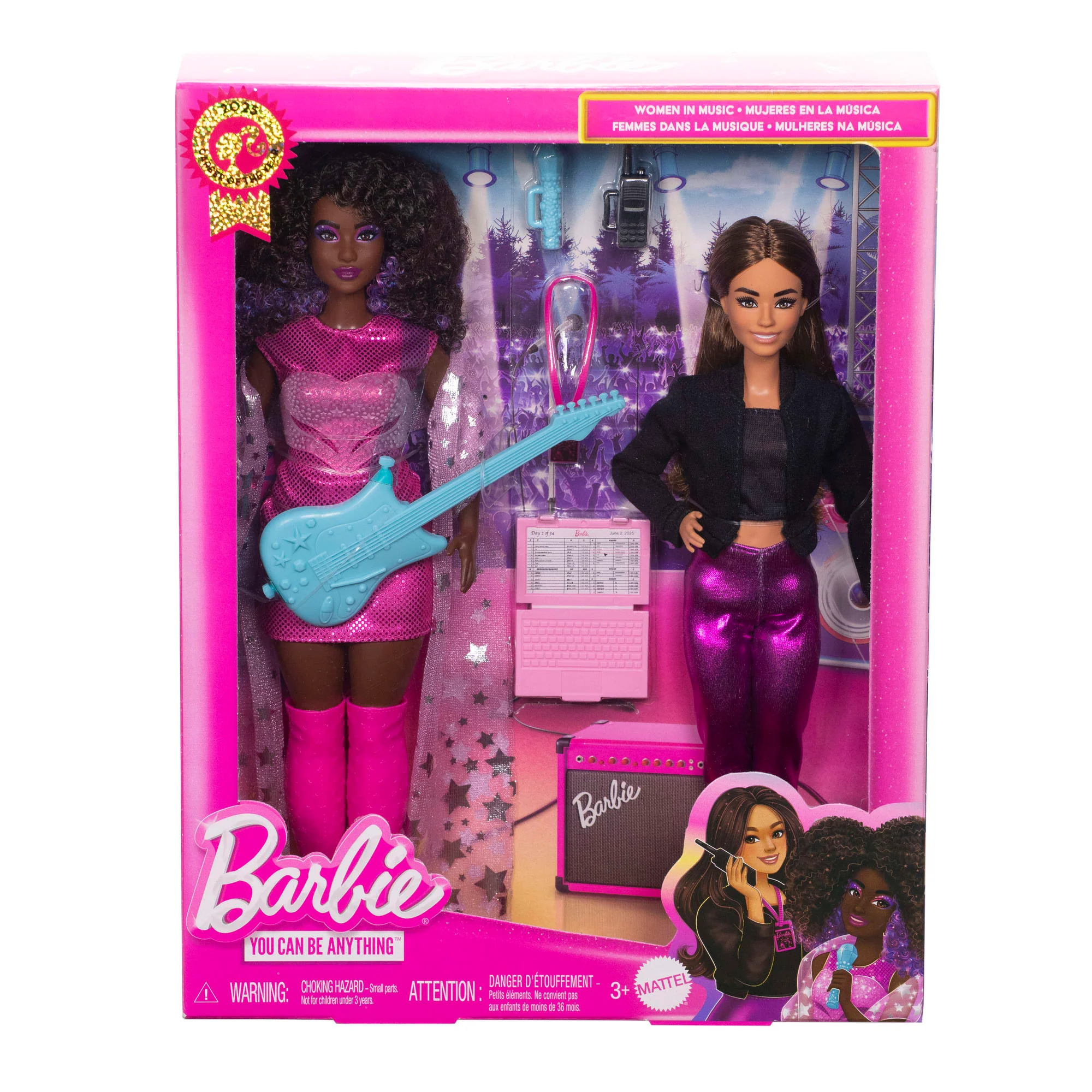 Mattel Creations Barbie Career of the Year Women in Music Dolls