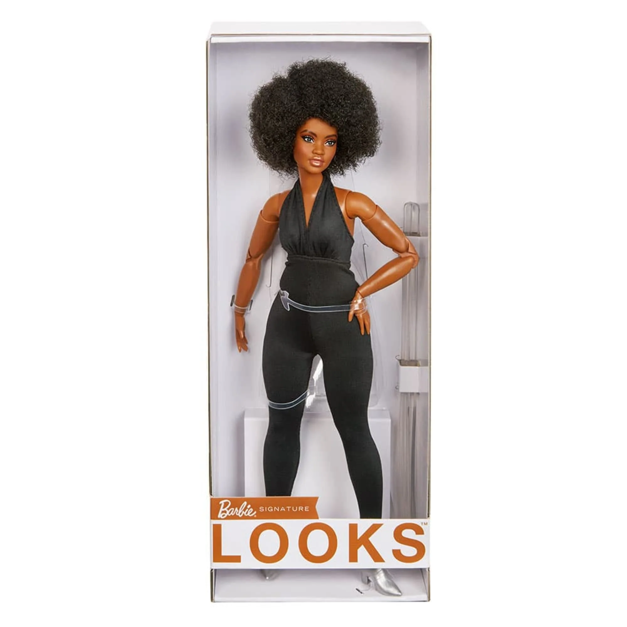 Mattel Creations Barbie Looks Doll (Curvy, Brunette)