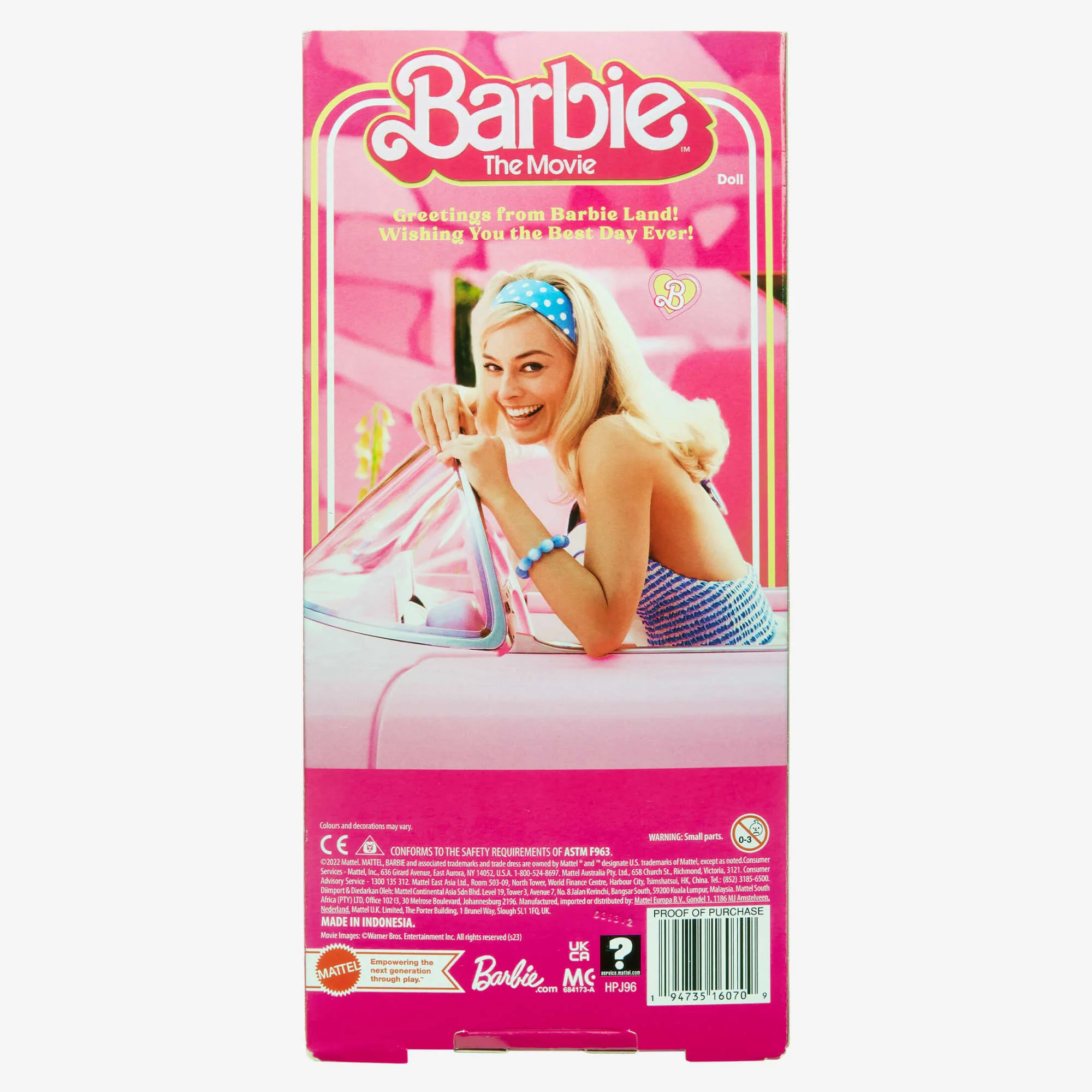 Mattel Creations Barbie in Pink Gingham Dress – Barbie The Movie