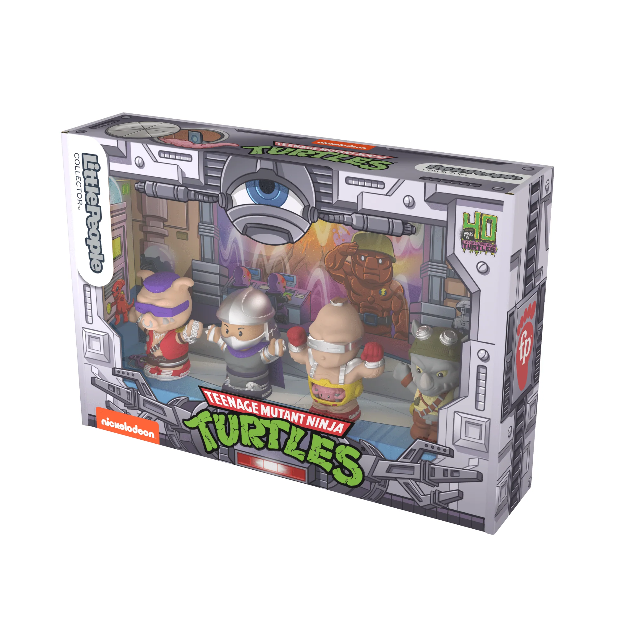 Mattel Creations Little People Collector Teenage Mutant Ninja Turtles: Villains Special Edition Set