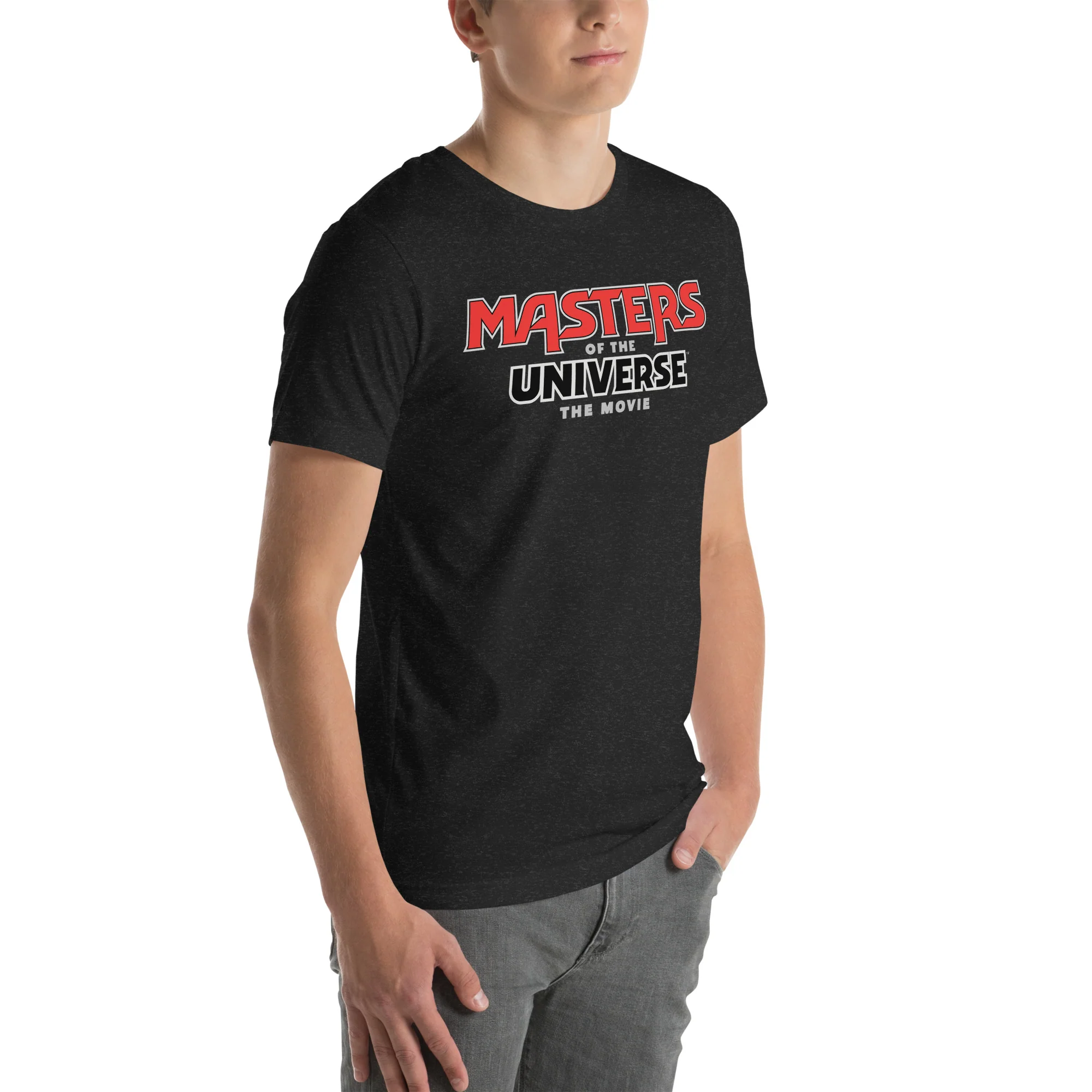 Mattel Creations Masters of the Universe The Movie Logo Black T-Shirt
