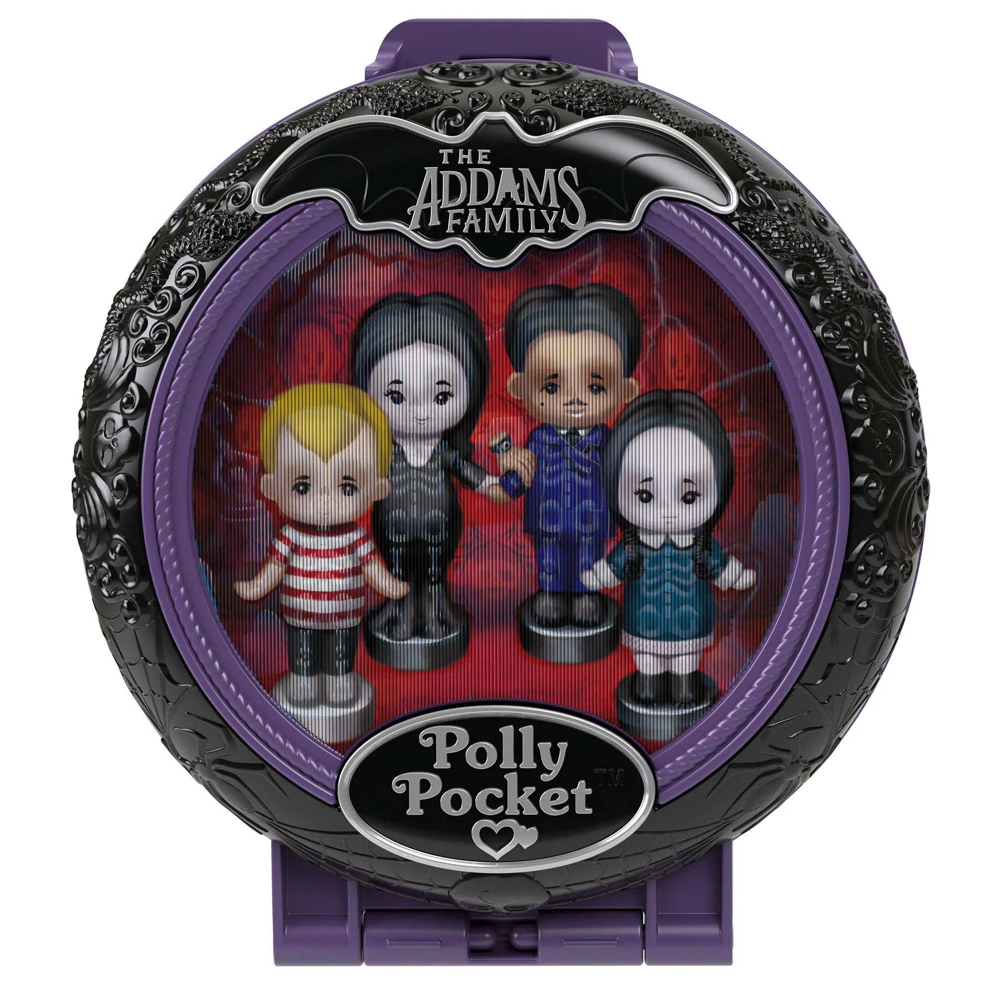 Mattel Creations Polly Pocket Collector The Addams Family Compact