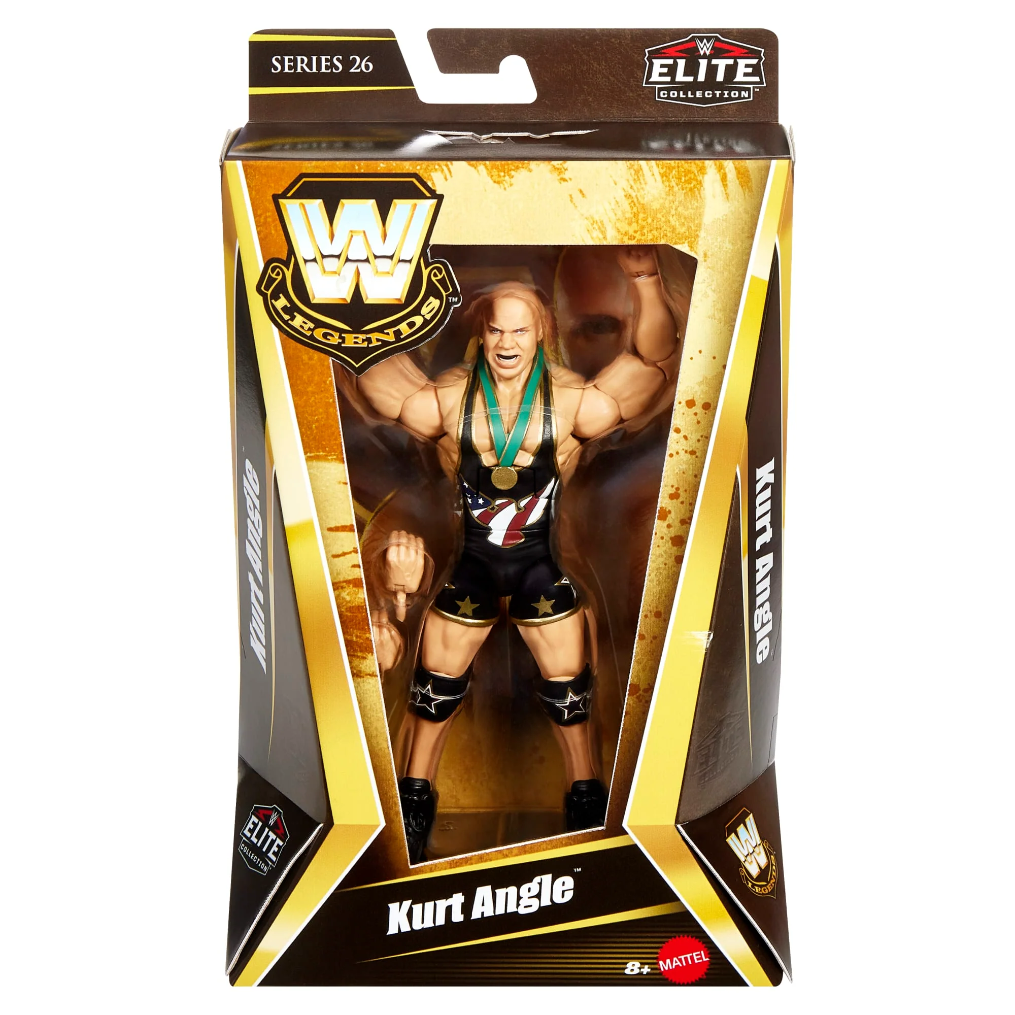 Mattel Creations WWE Elite Legends Kurt Angle Action Figure