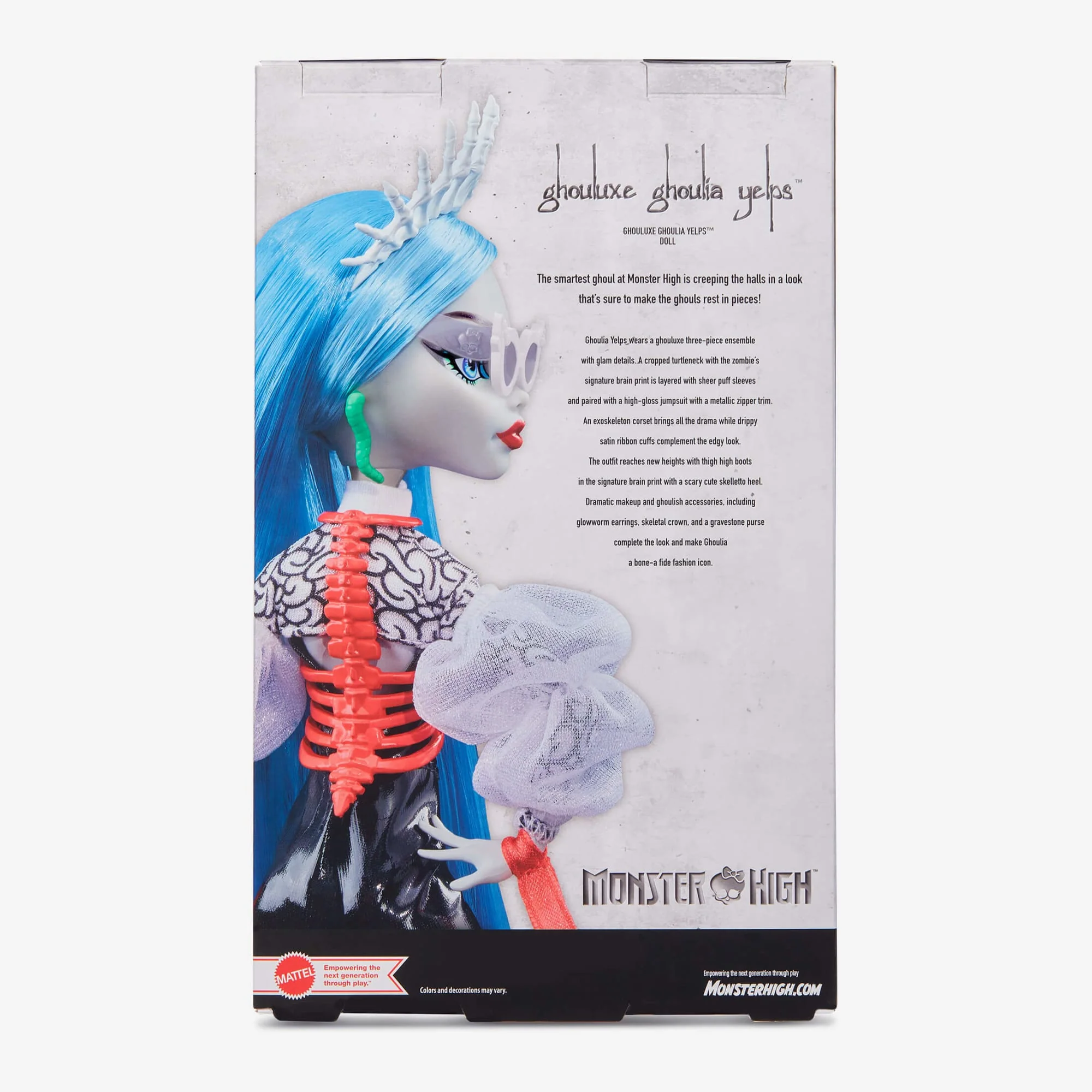 Mattel Creations Monster High Collectors Ghouluxe Ghoulia Yelps Doll