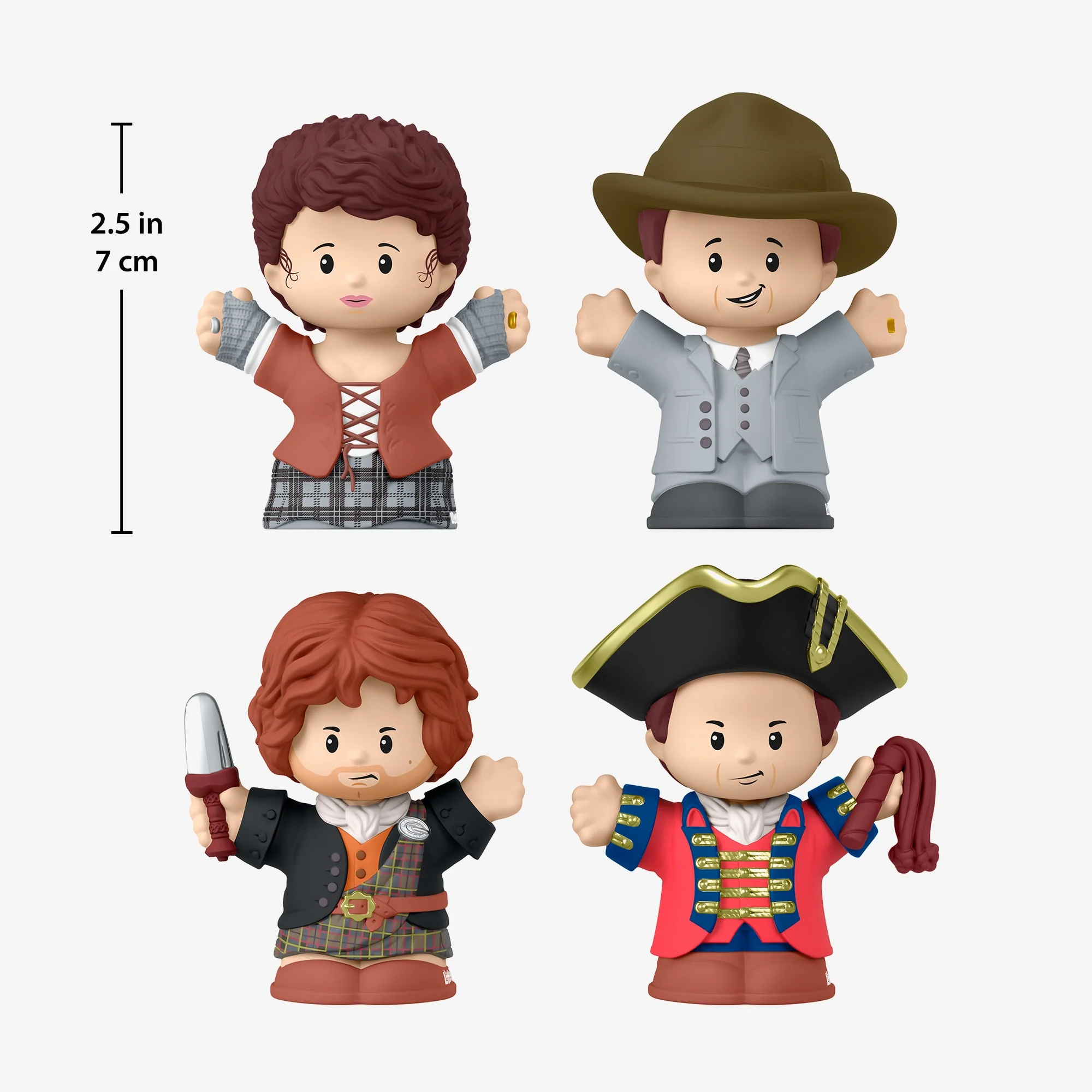 Mattel Creations Little People Collector Outlander Special Edition Set