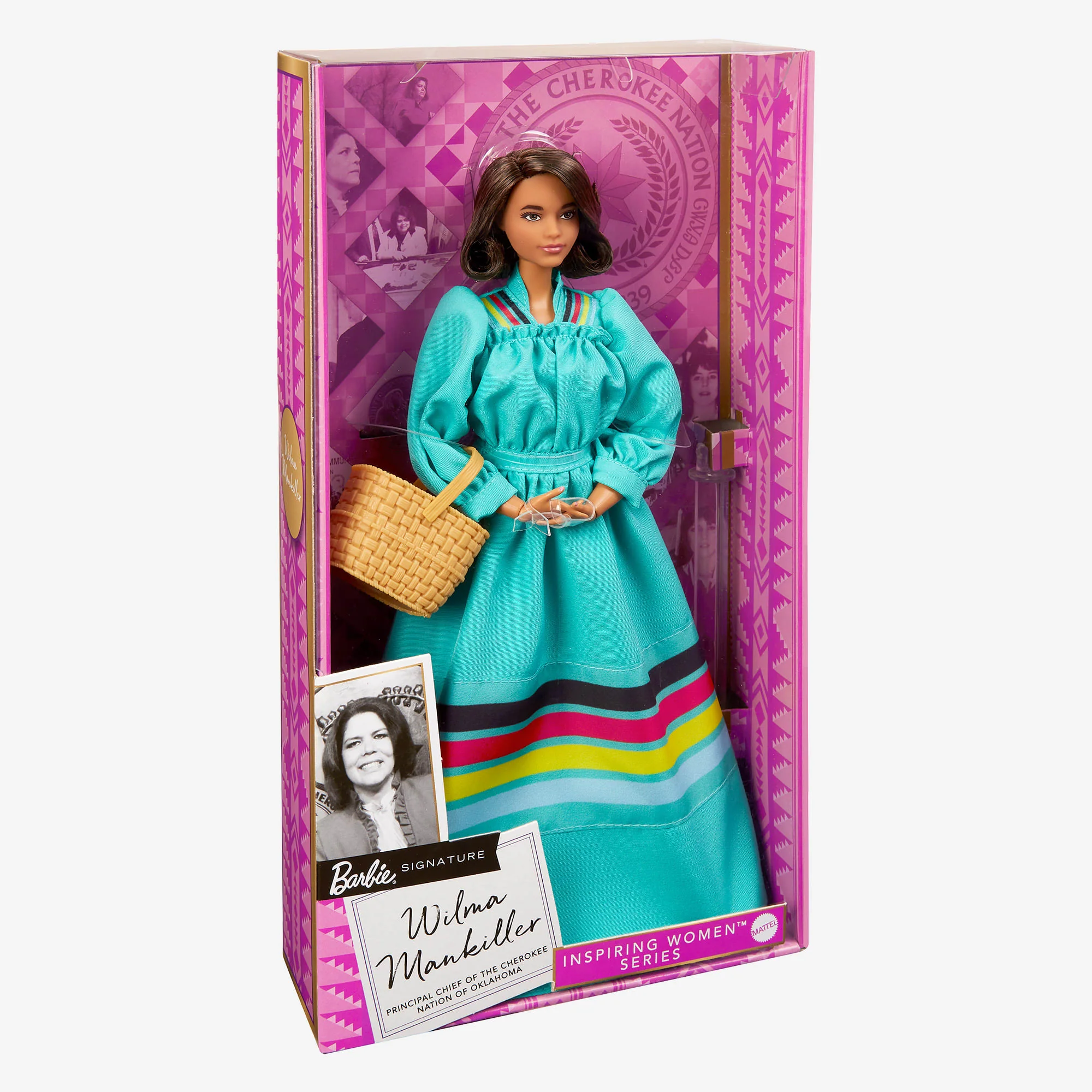 Mattel Creations Barbie Inspiring Women Principal Chief Wilma Mankiller Doll